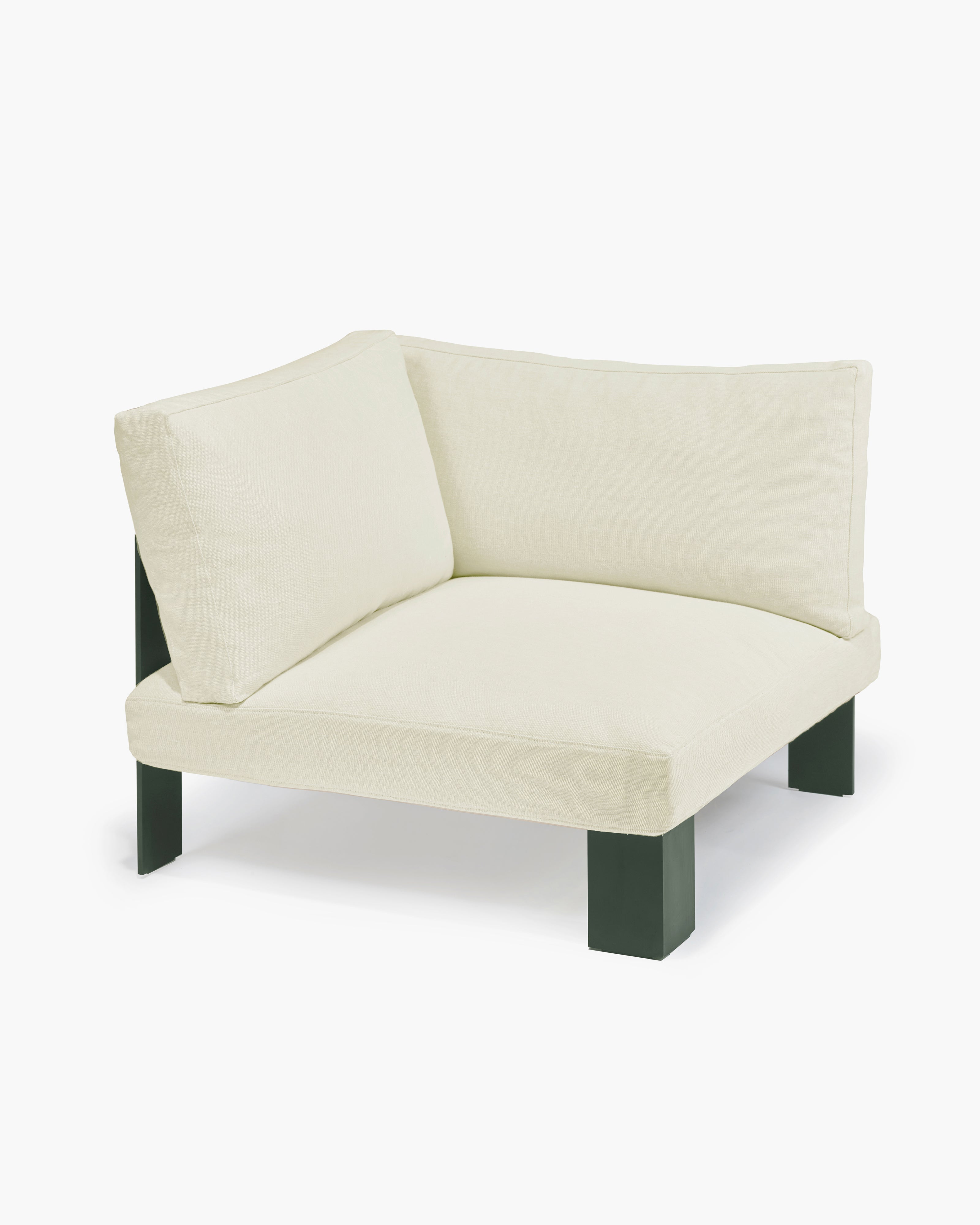 Corner discount cushion seat