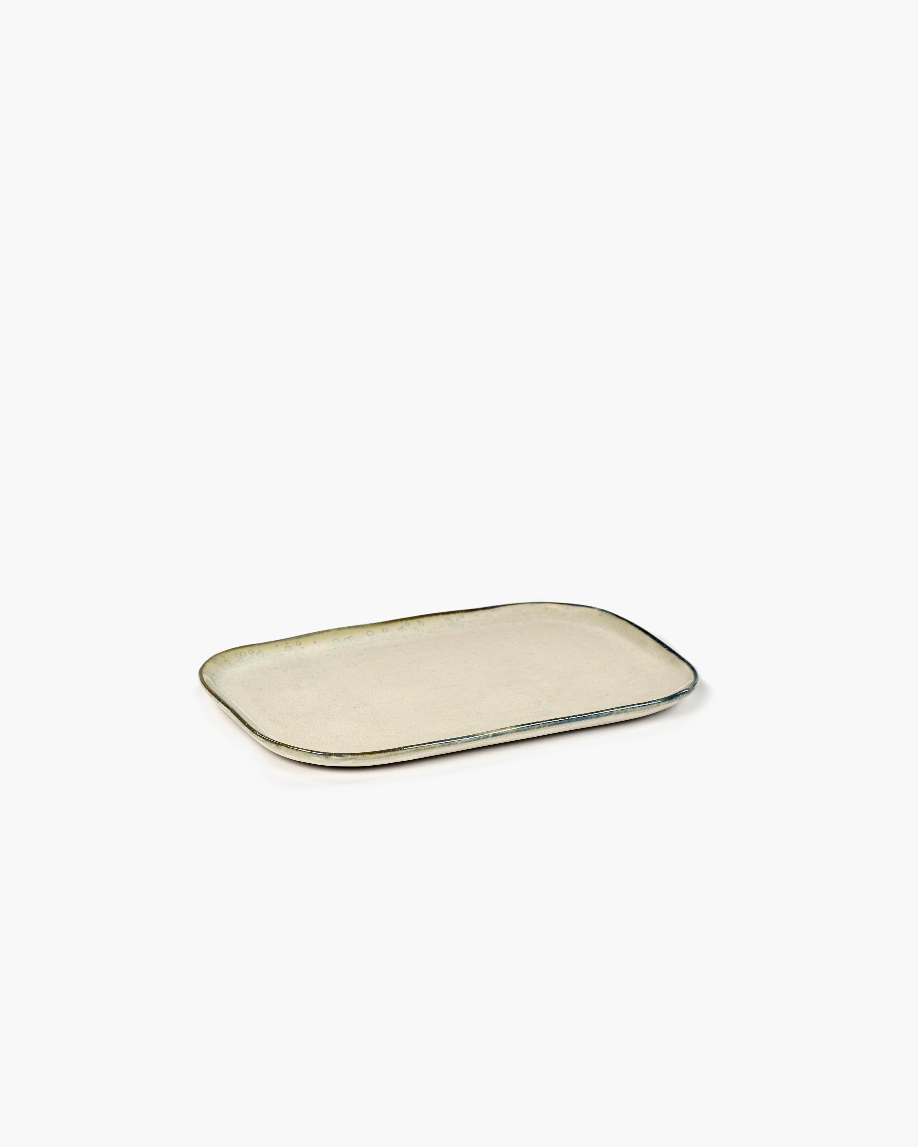 Teller rechteckig n°2 L weiss La nouvelle table – SERAX