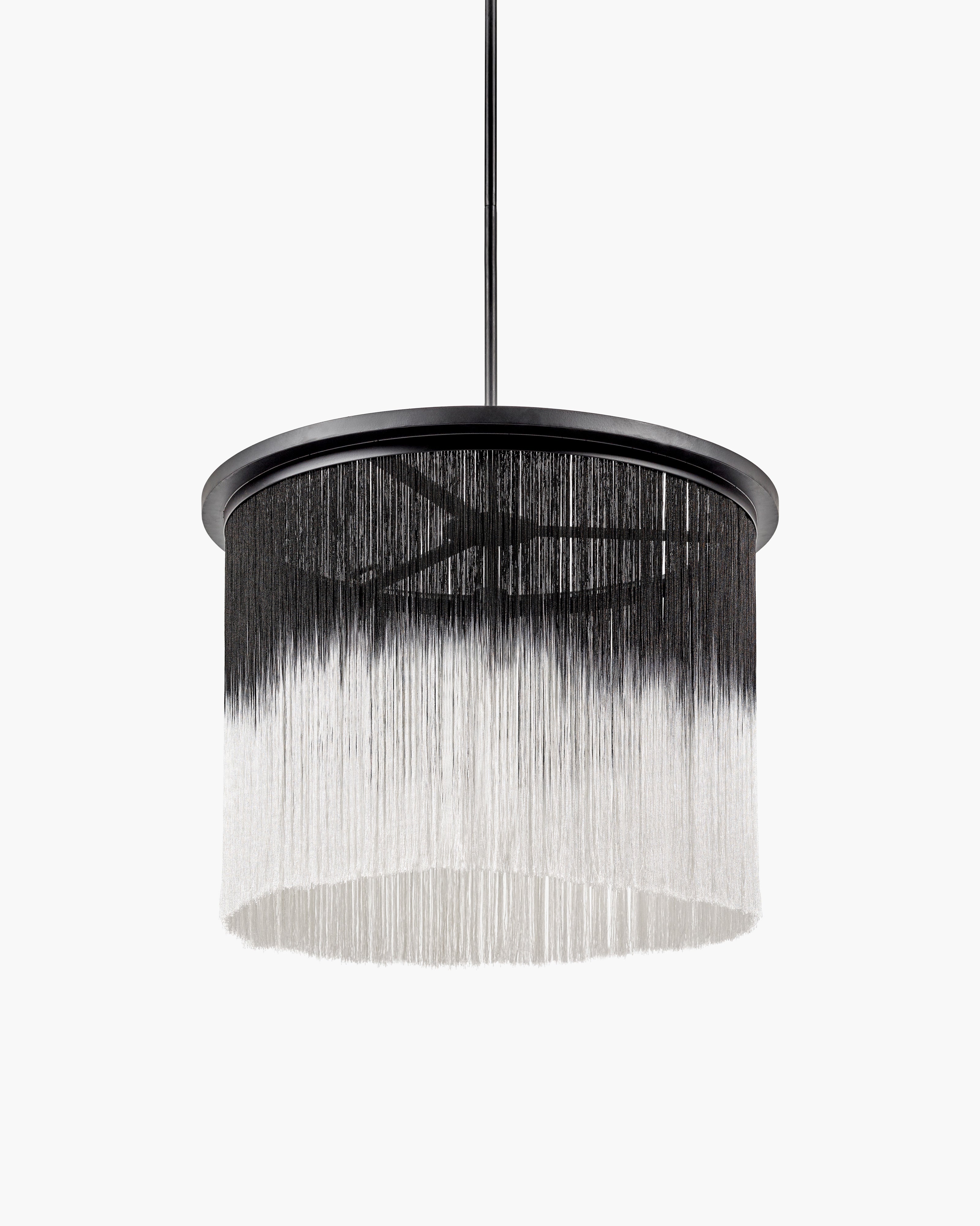 Pendant lamp black/white with extensions Wong – SERAX