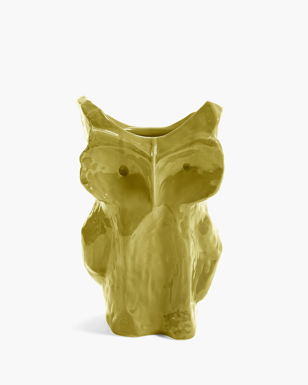 Owl vase L yellow After Midnight – SERAX