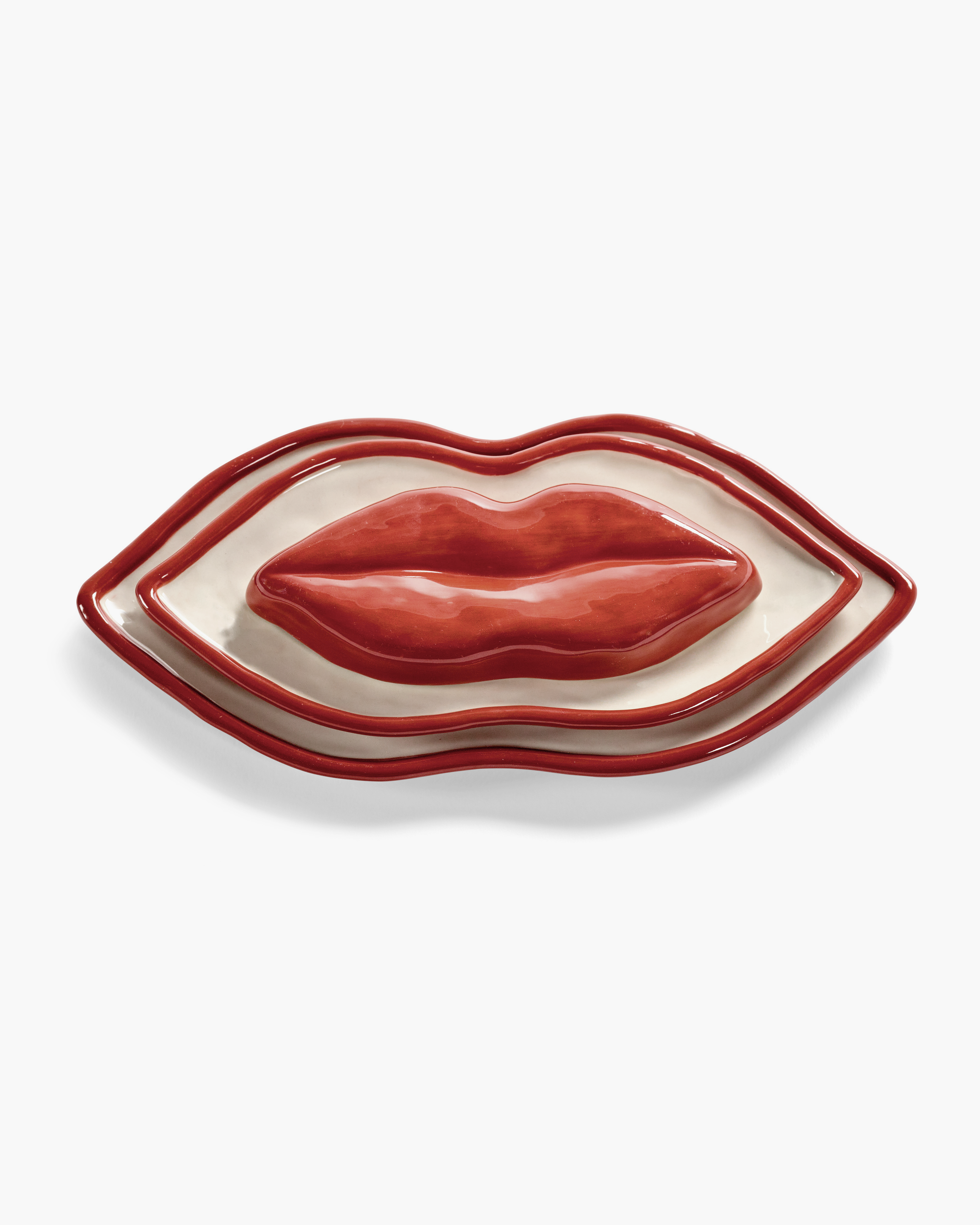 Serving dish set/3 Lips Les Objets Mouleversants – SERAX
