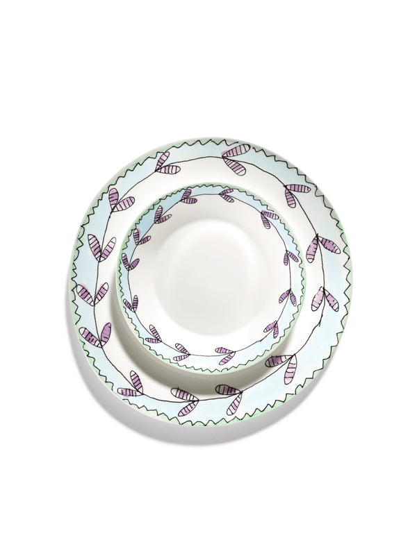 Midnight Flowers Cake stands