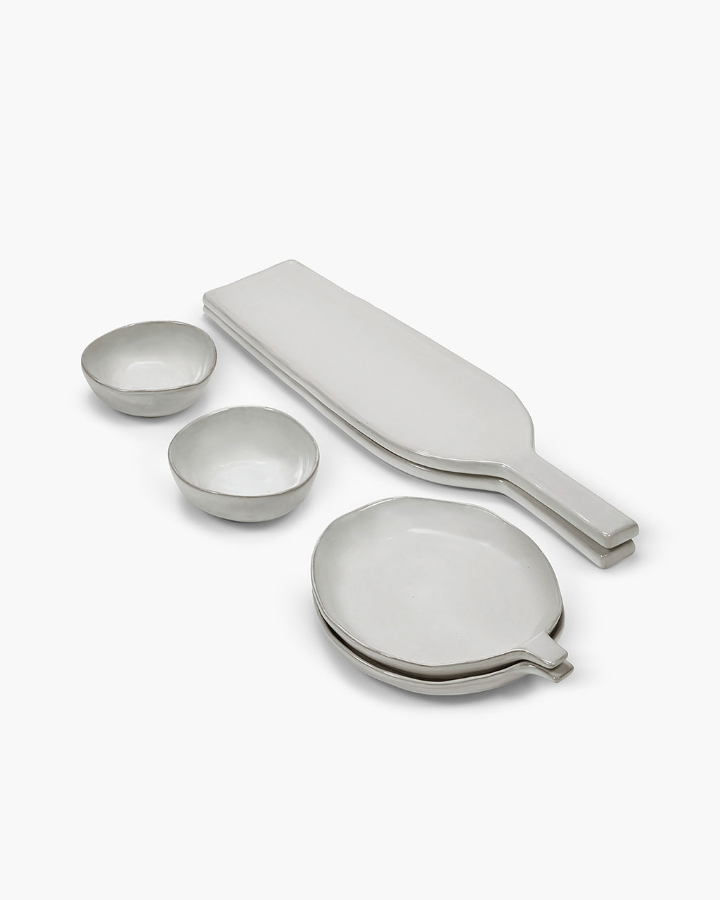 Set aperitivo 6 pezzi avorio La Mère