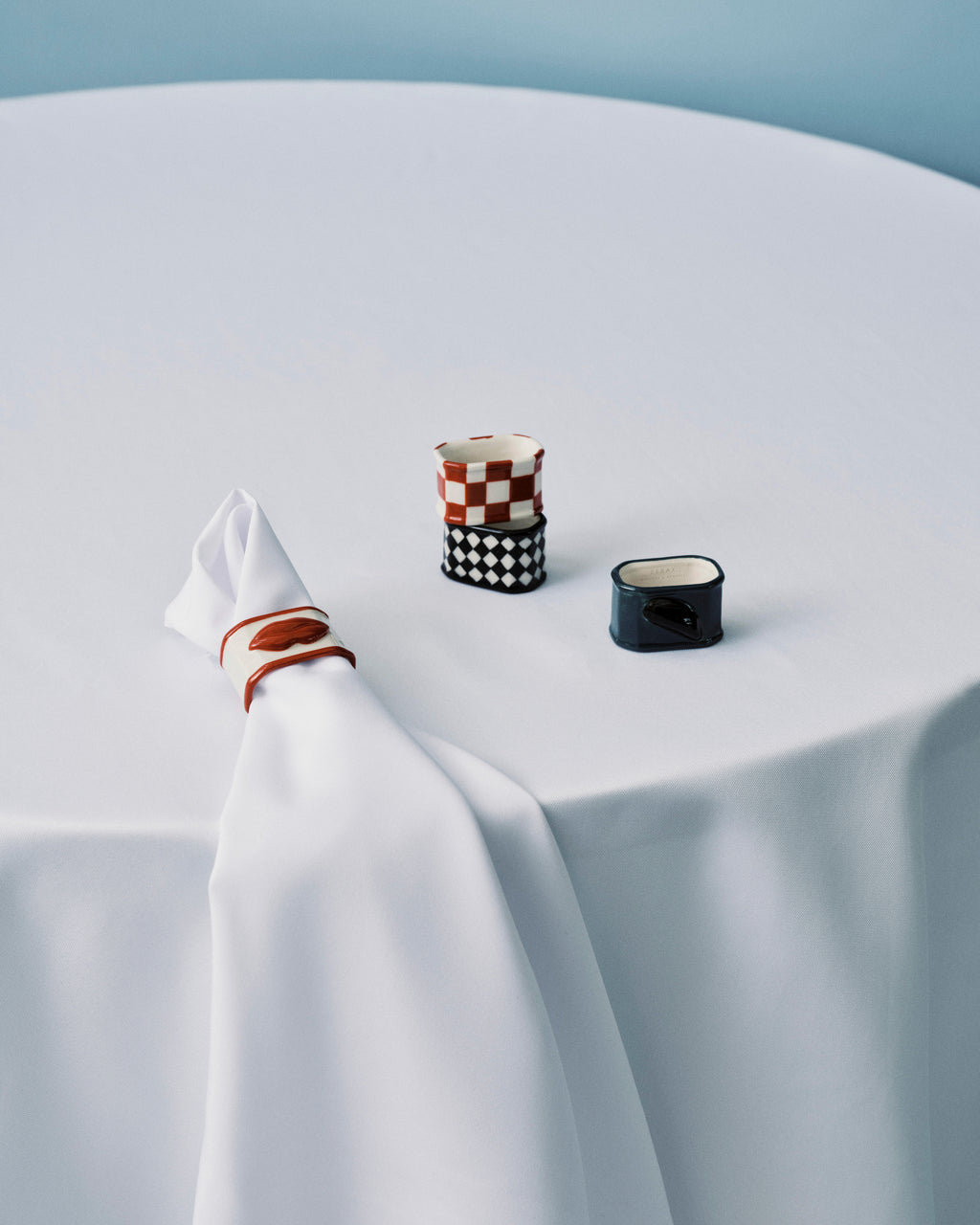 Napkin ring ass/4 mix Les Objets Mouleversants