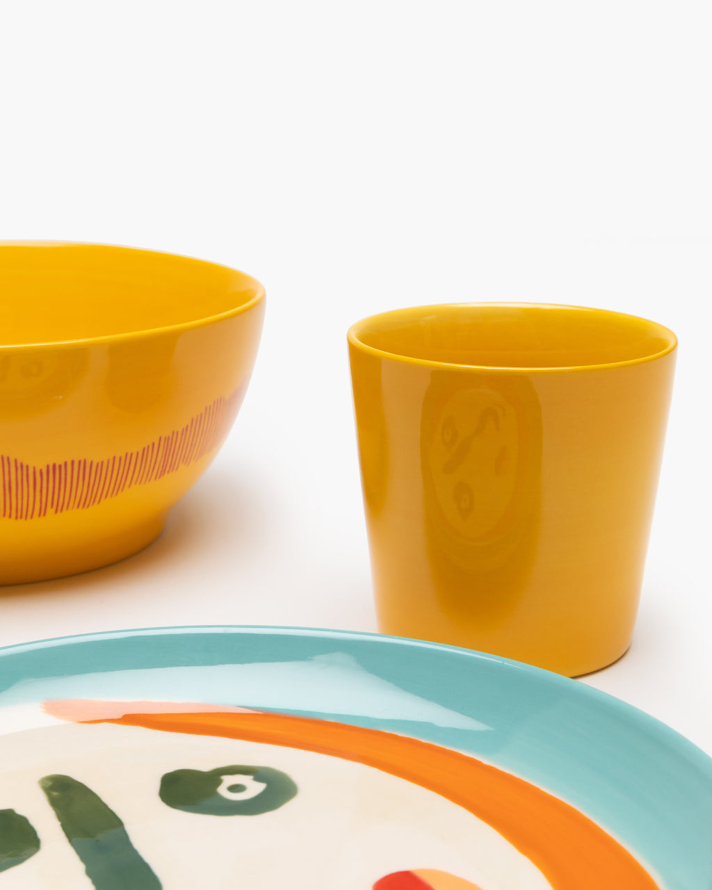 Breakfast Set 12 pieces - Feast tableware by Ottolenghi - yellow
