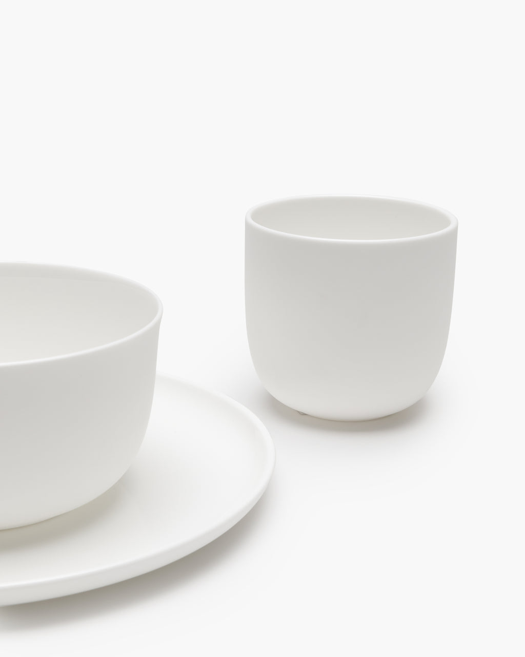 Breakfast 12 pieces - Set Base tableware by Piet Boon - white