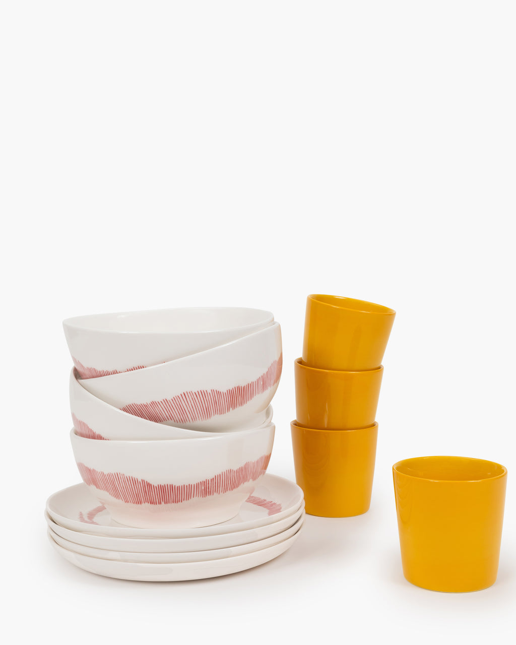 Breakfast Set 12 pieces - Feast tableware by Ottolenghi - White