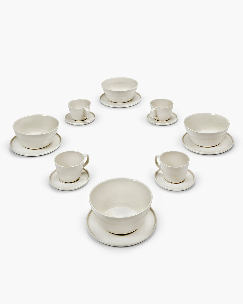 Breakfast Set 16 pieces ivory Cena