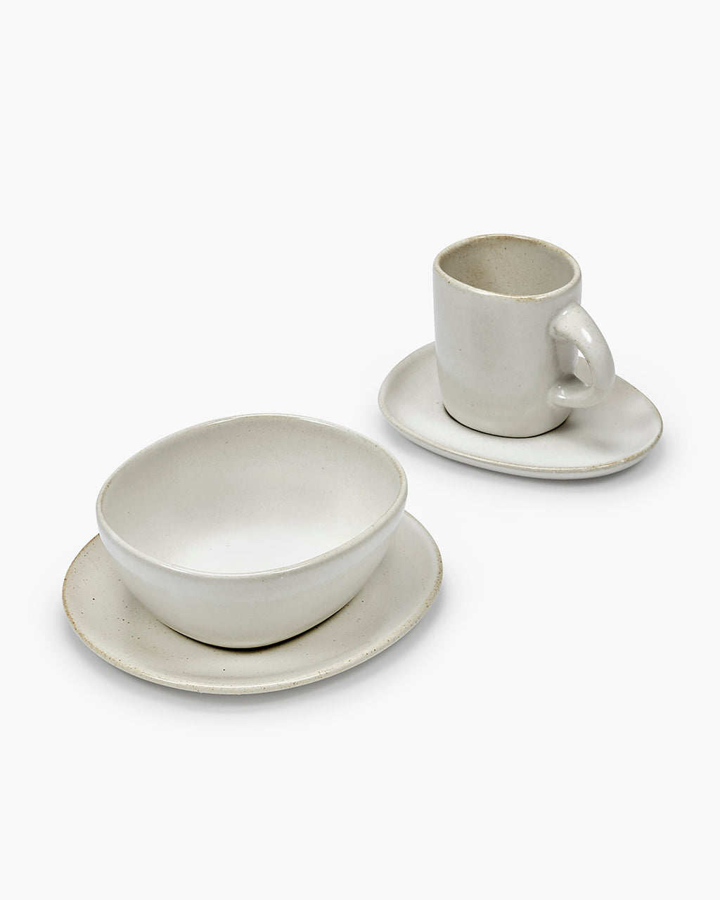 Juego de desayuno 16 piezas blanco Out of Lines