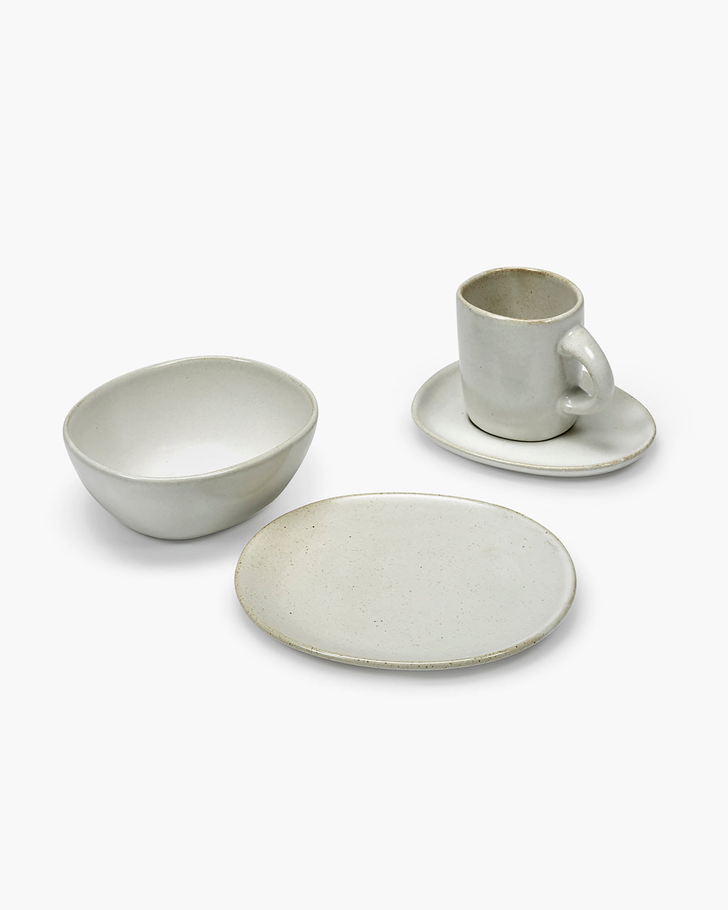 Juego de desayuno 16 piezas blanco Out of Lines