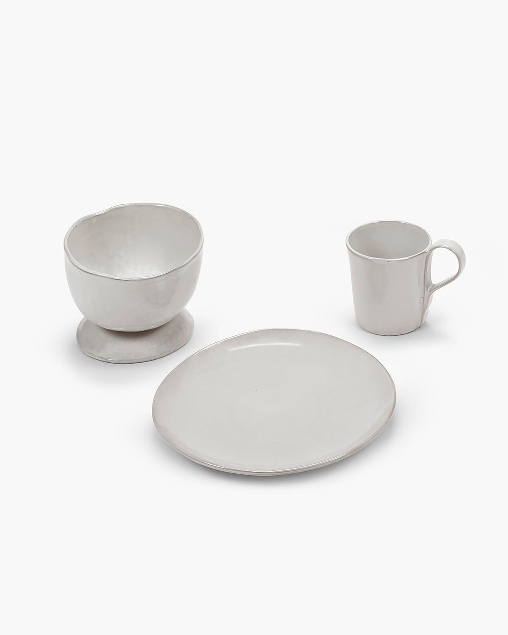 Set colazione 12 pezzi avorio La Mère