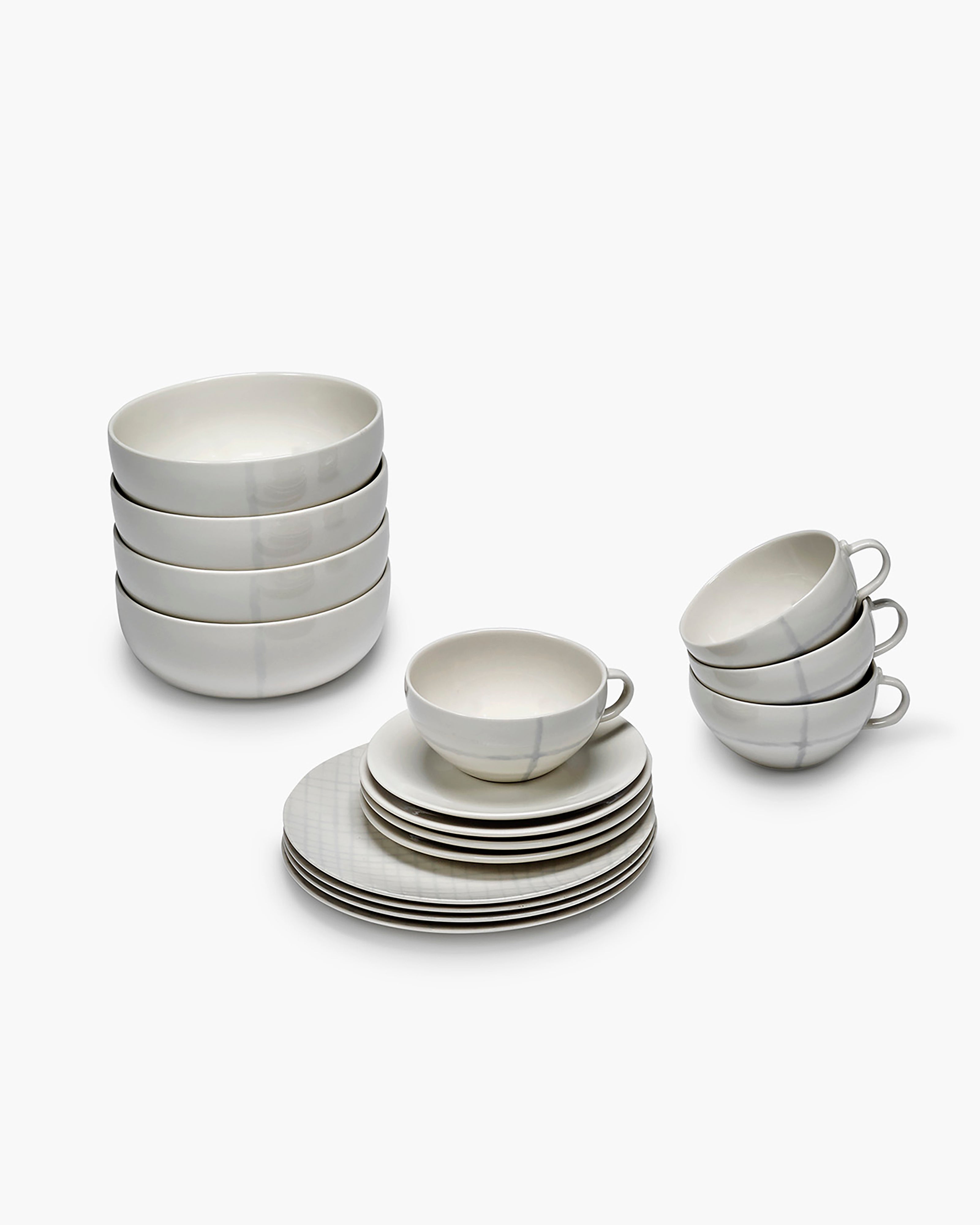 Breakfast Set 16 pieces salt zuma – SERAX