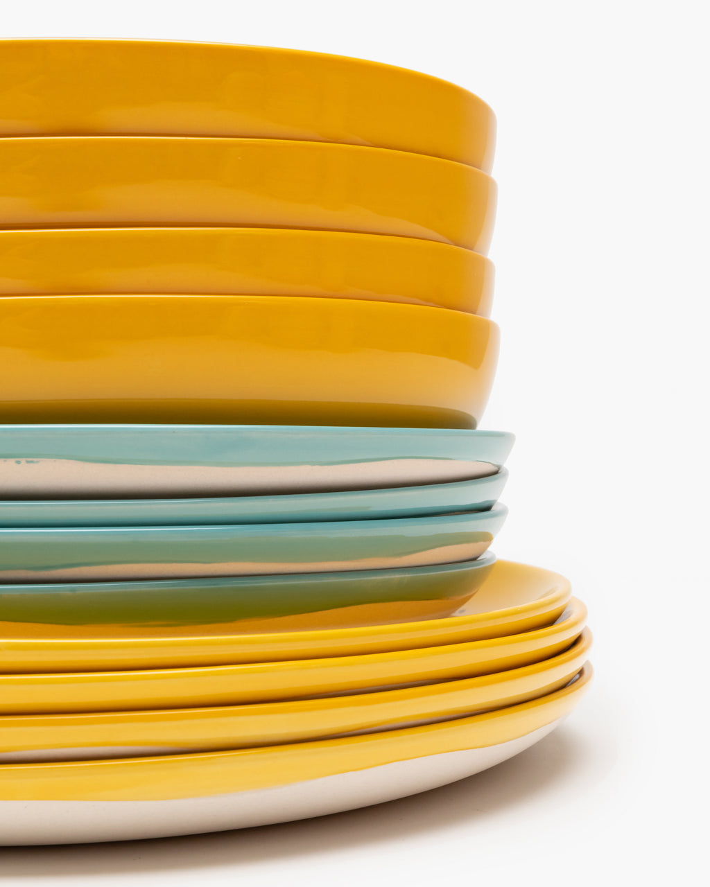 Dinner Set 12 pieces - Feast tableware by Ottolenghi - yellow