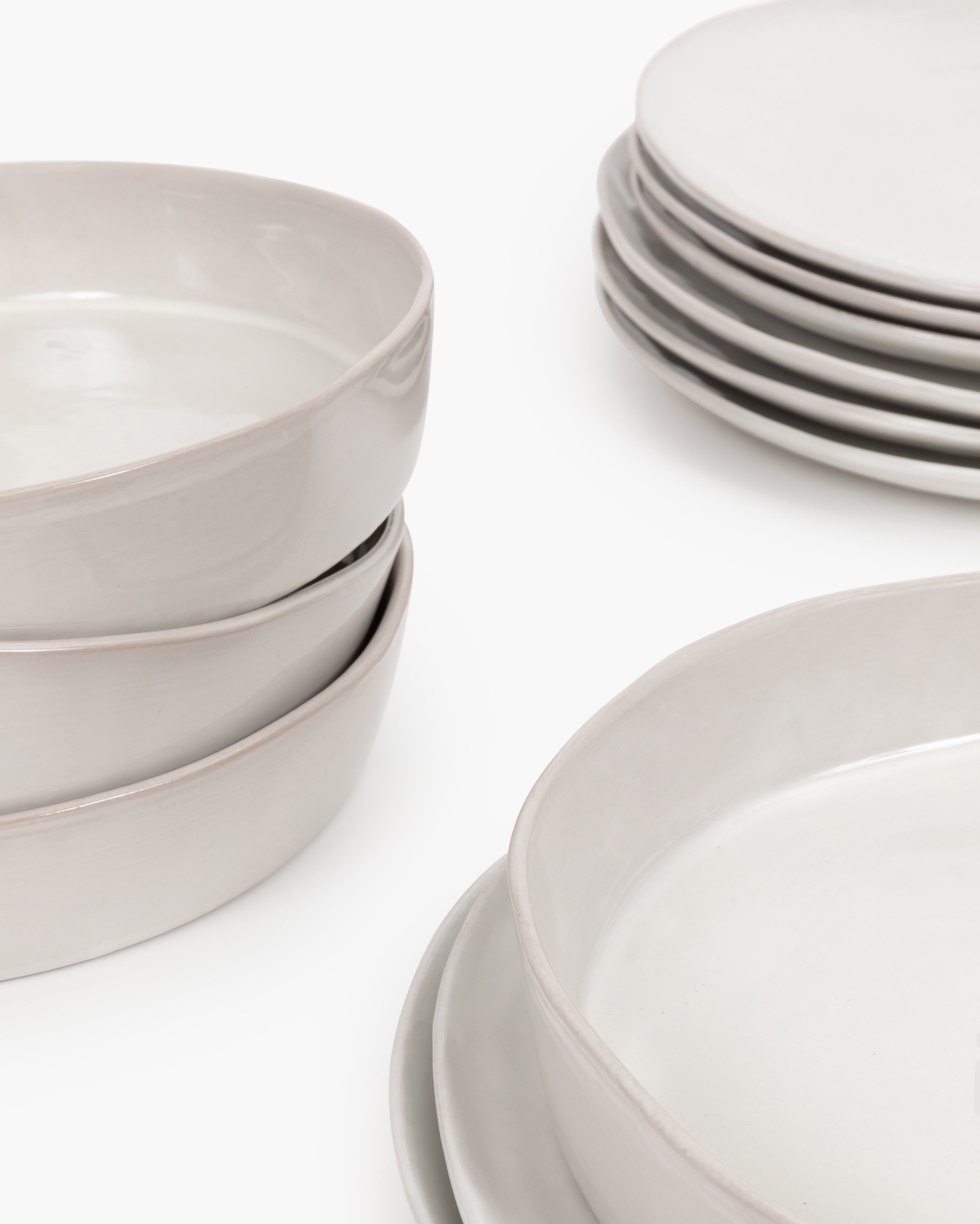 White dinner service sets hotsell