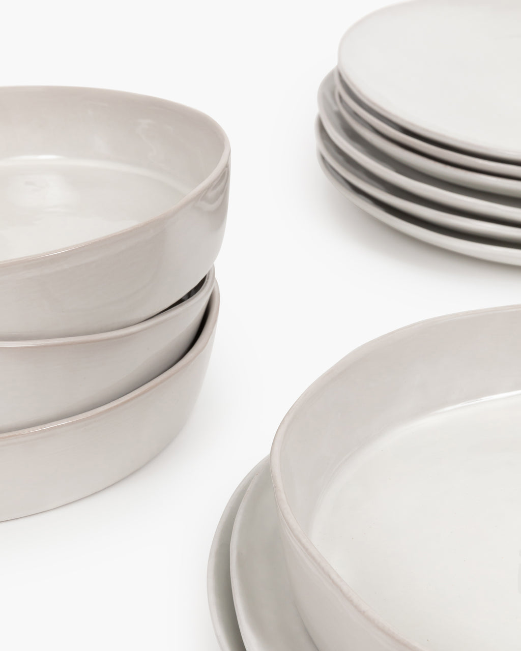 Dinner Set 12 pieces off-white La Mère