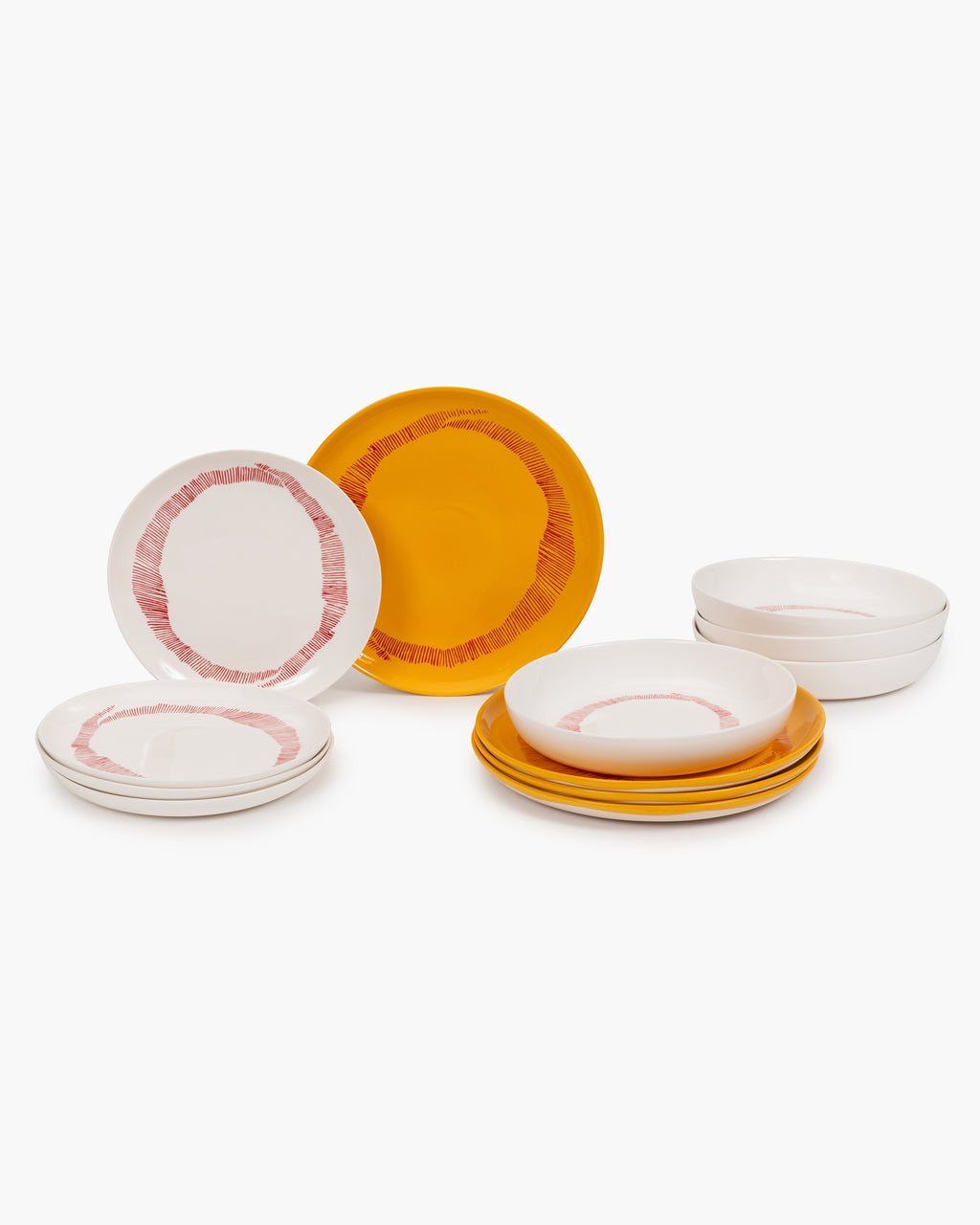 Dinner Set 12 pieces - Feast tableware by Ottolenghi - White