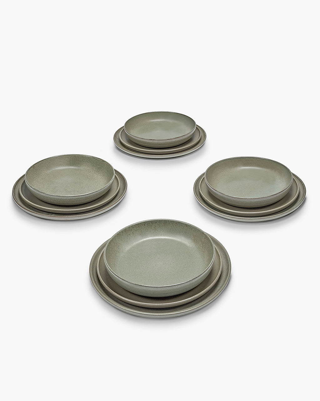 Juego de cena 12 piezas camogreen Surface