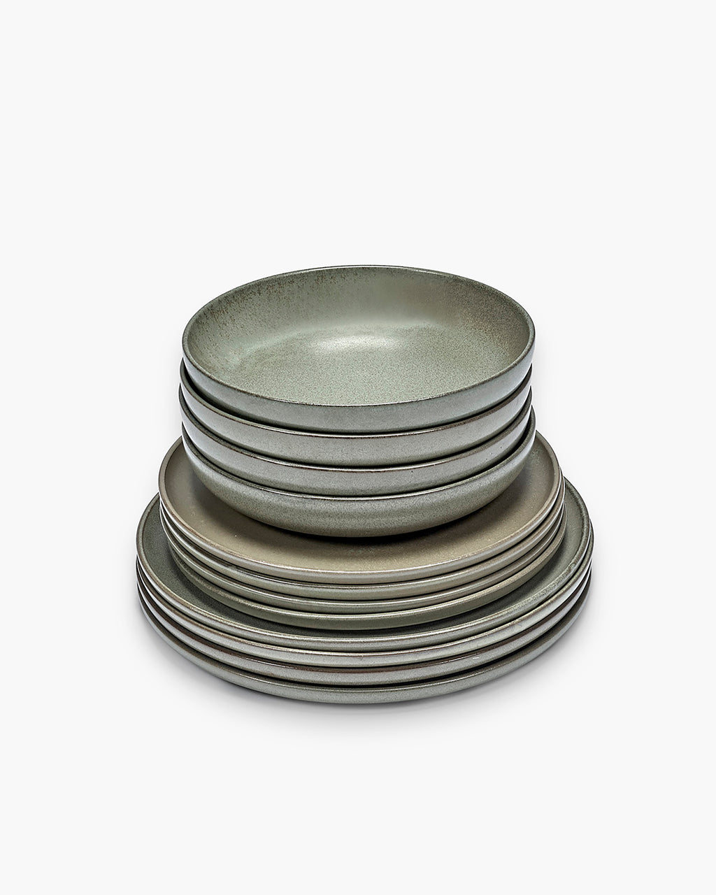 Juego de cena 12 piezas camogreen Surface