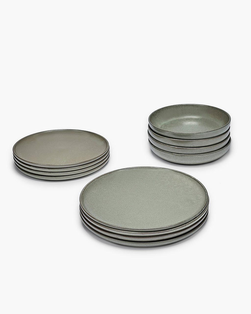 Juego de cena 12 piezas camogreen Surface