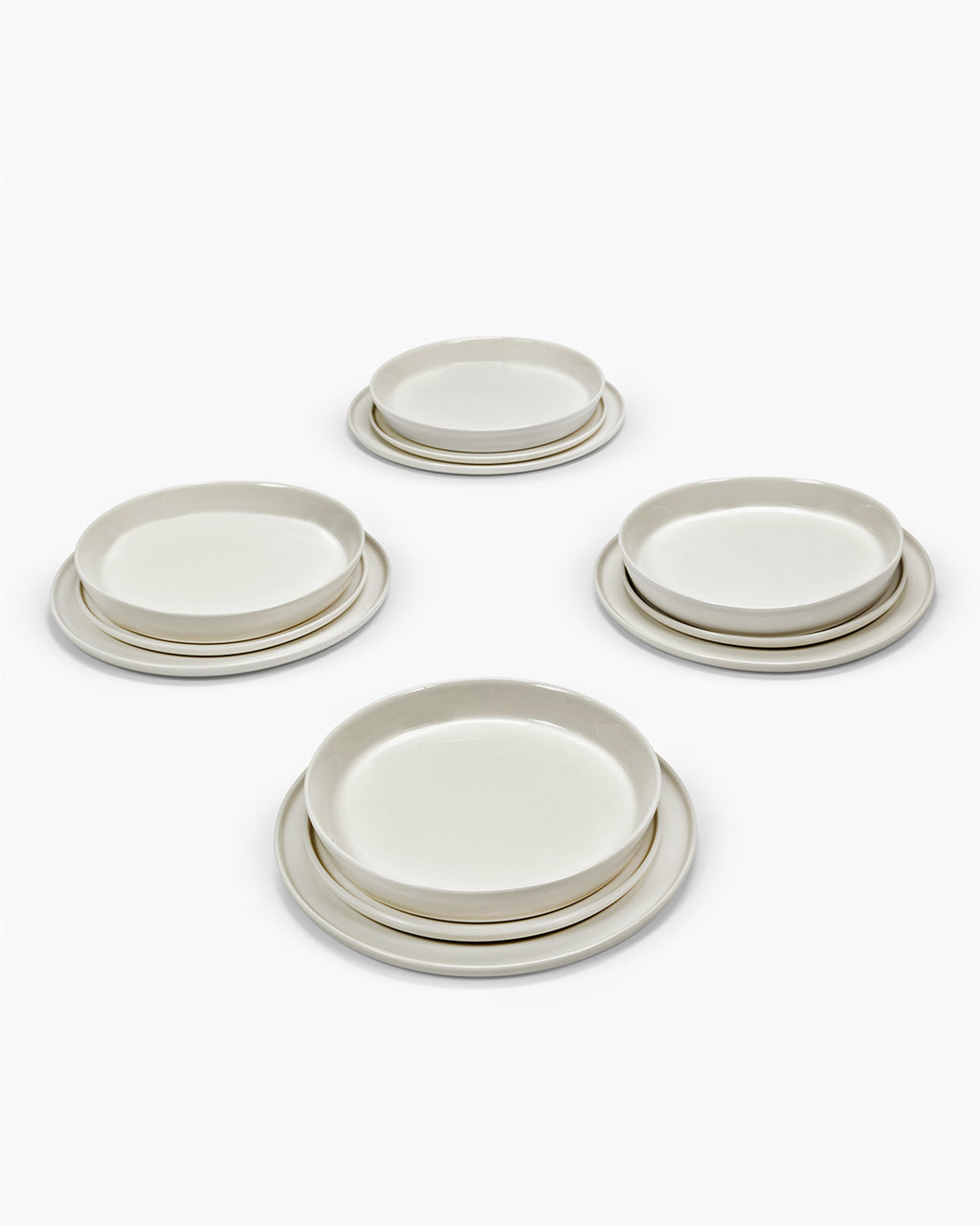 Dinner Set 12 pieces ivory Cena