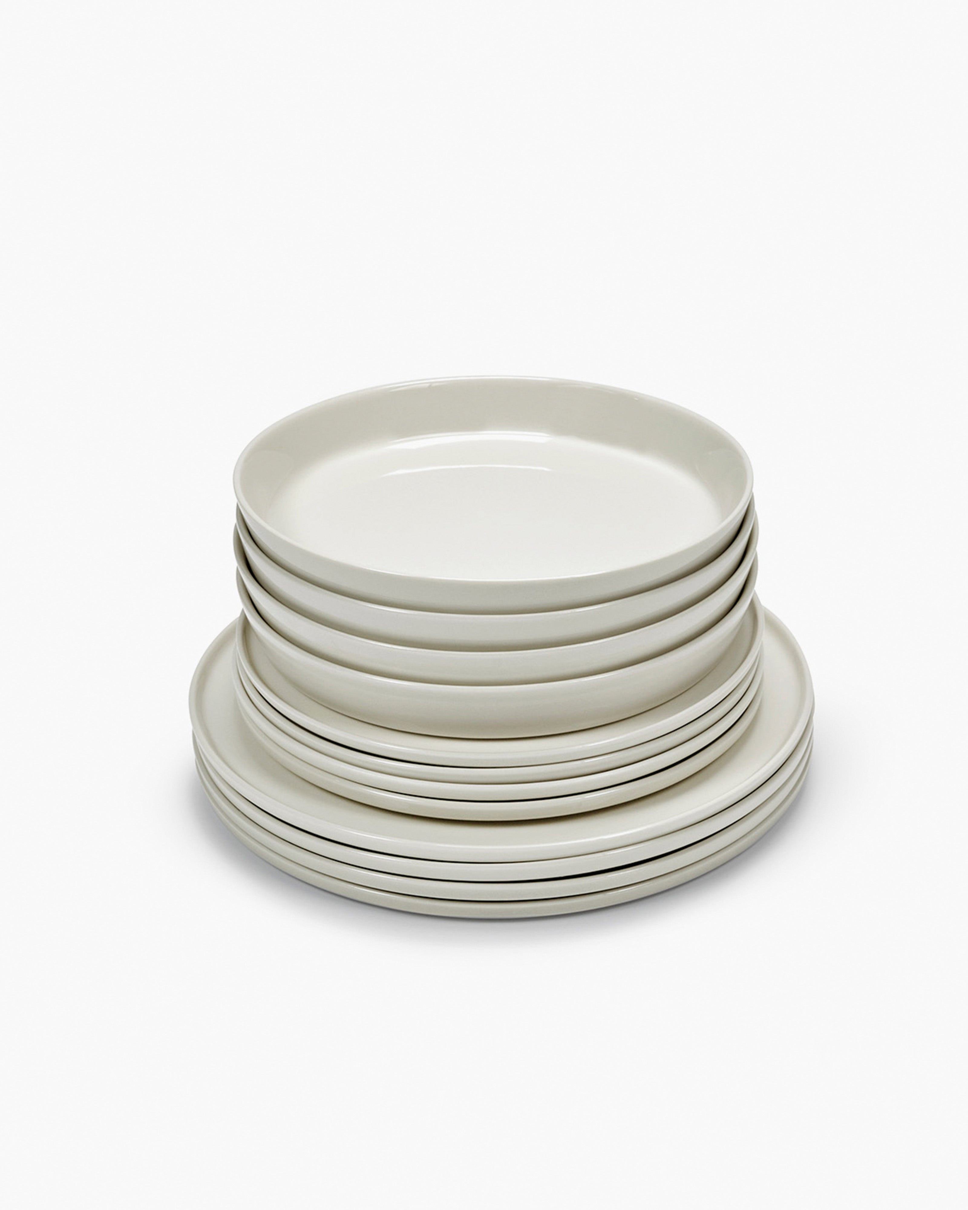 Dinner Set 12 pieces ivory Cena – SERAX