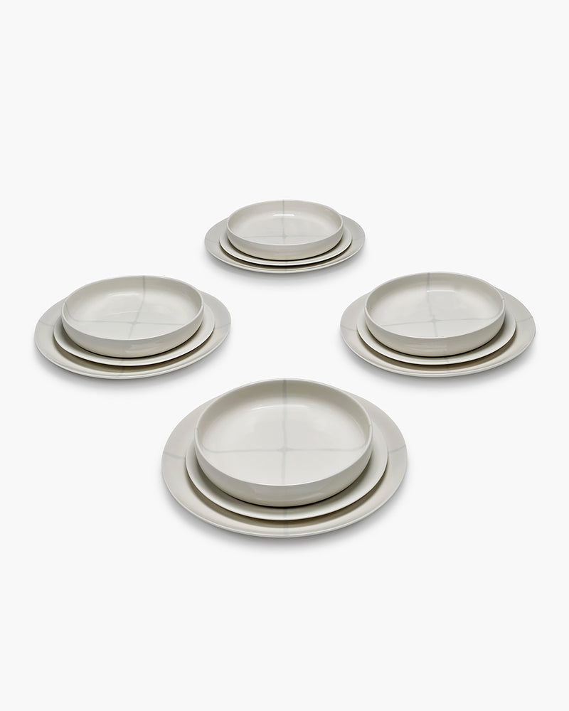 Dinner Set 12 pieces salt zuma