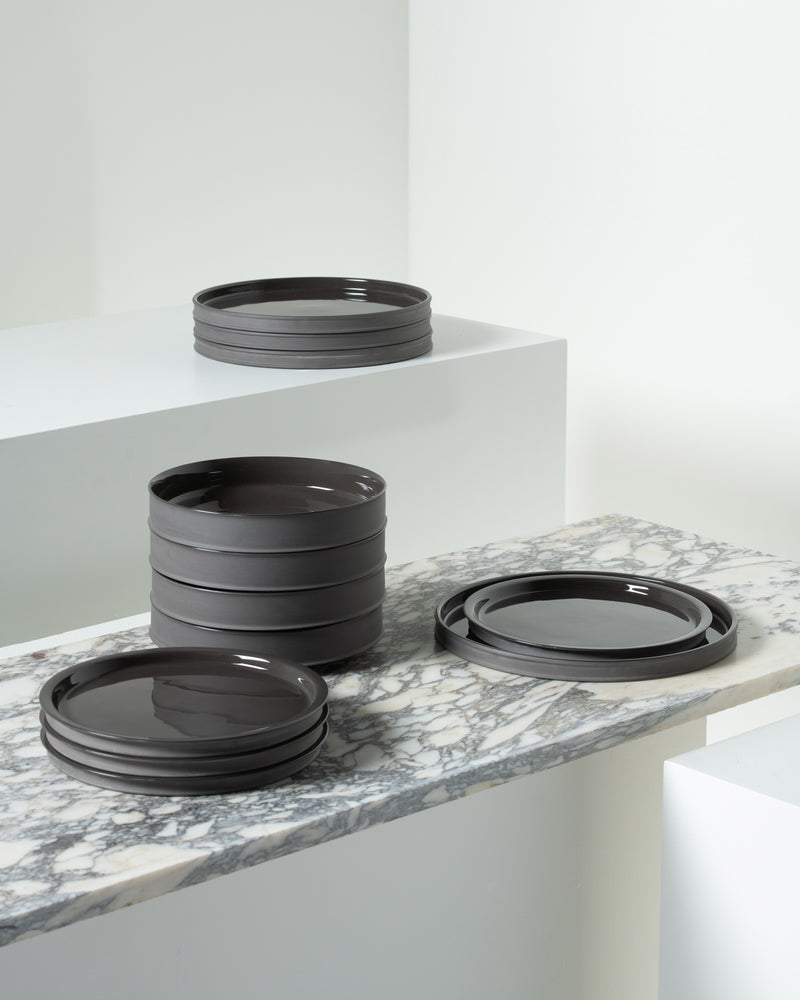 Dinner Set 12 pieces slate dune