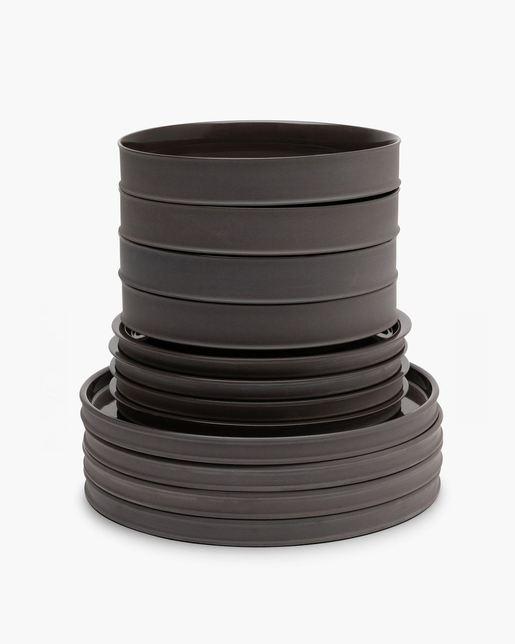 Dinner Set 12 pieces slate dune