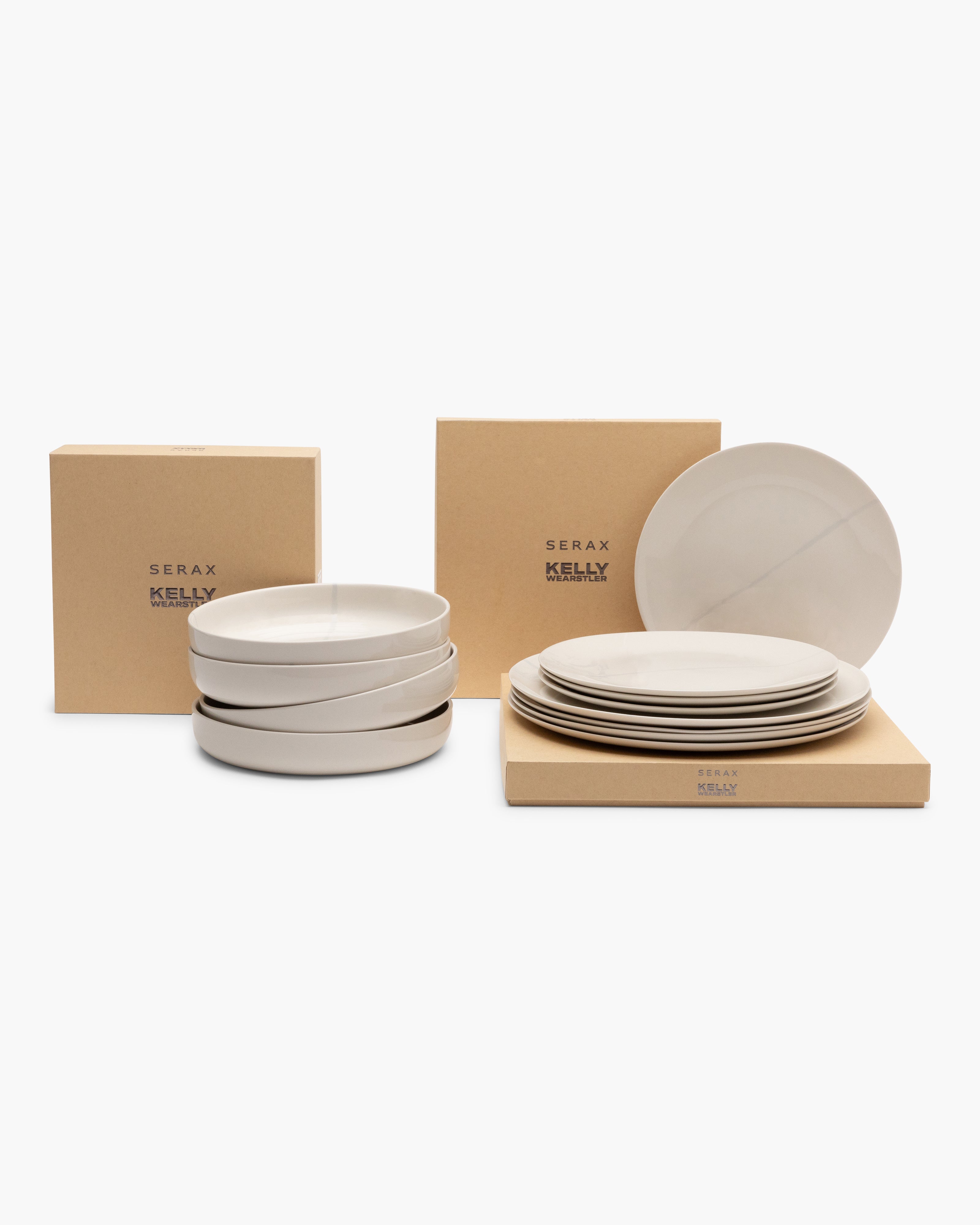 Dinner Set 12 pieces salt zuma – SERAX