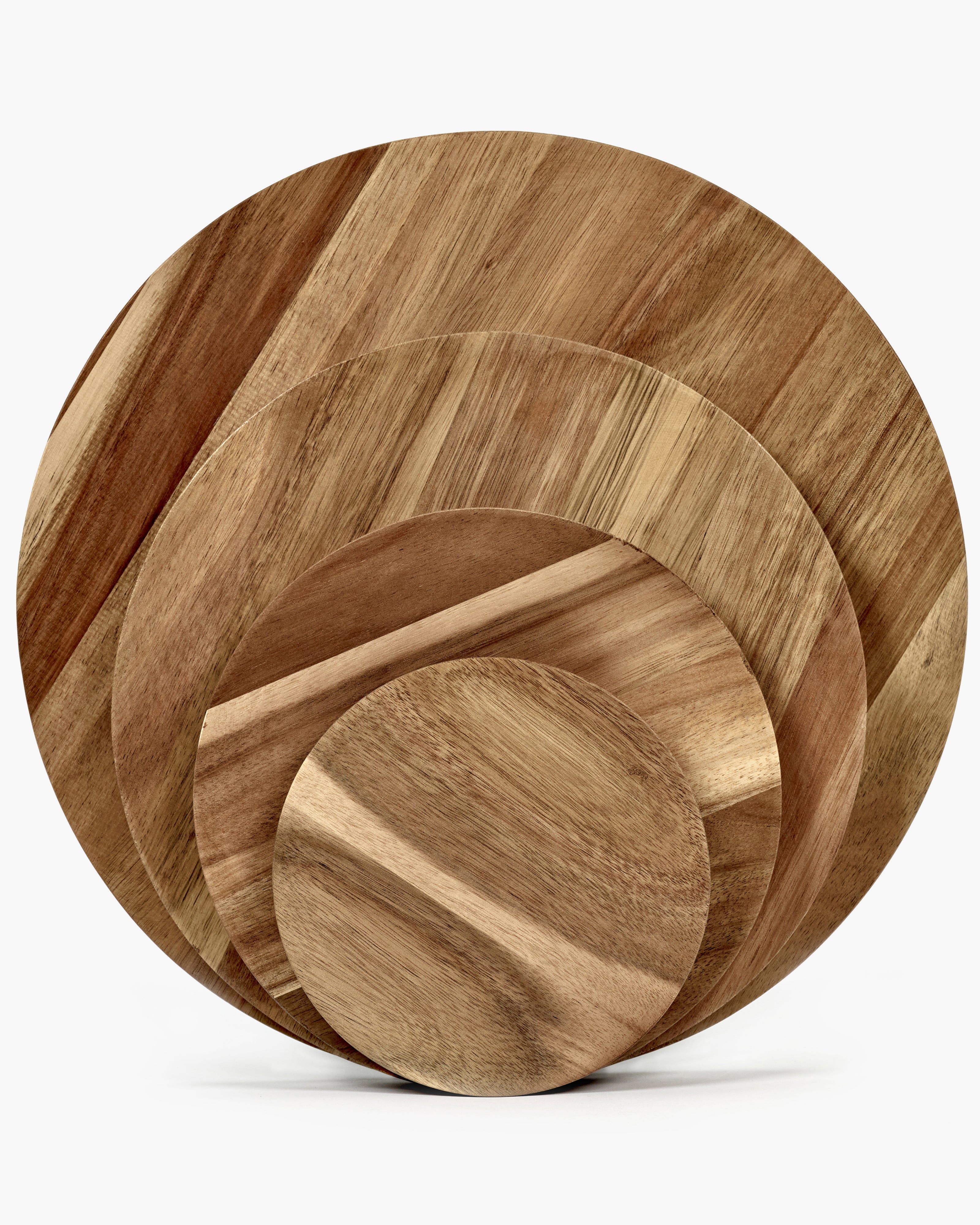 Wooden plate M Dunes – SERAX