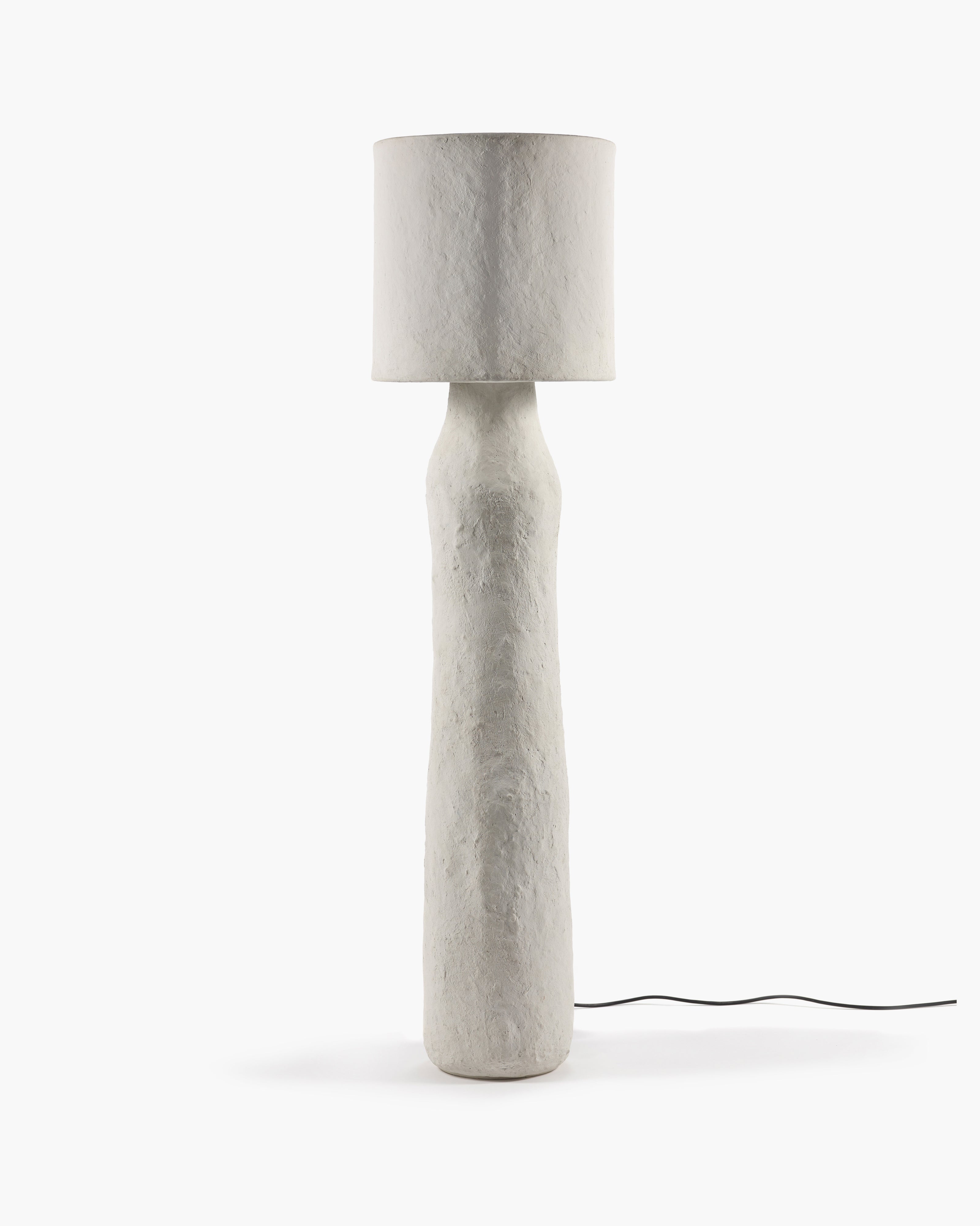 Concrete best sale floor lamp