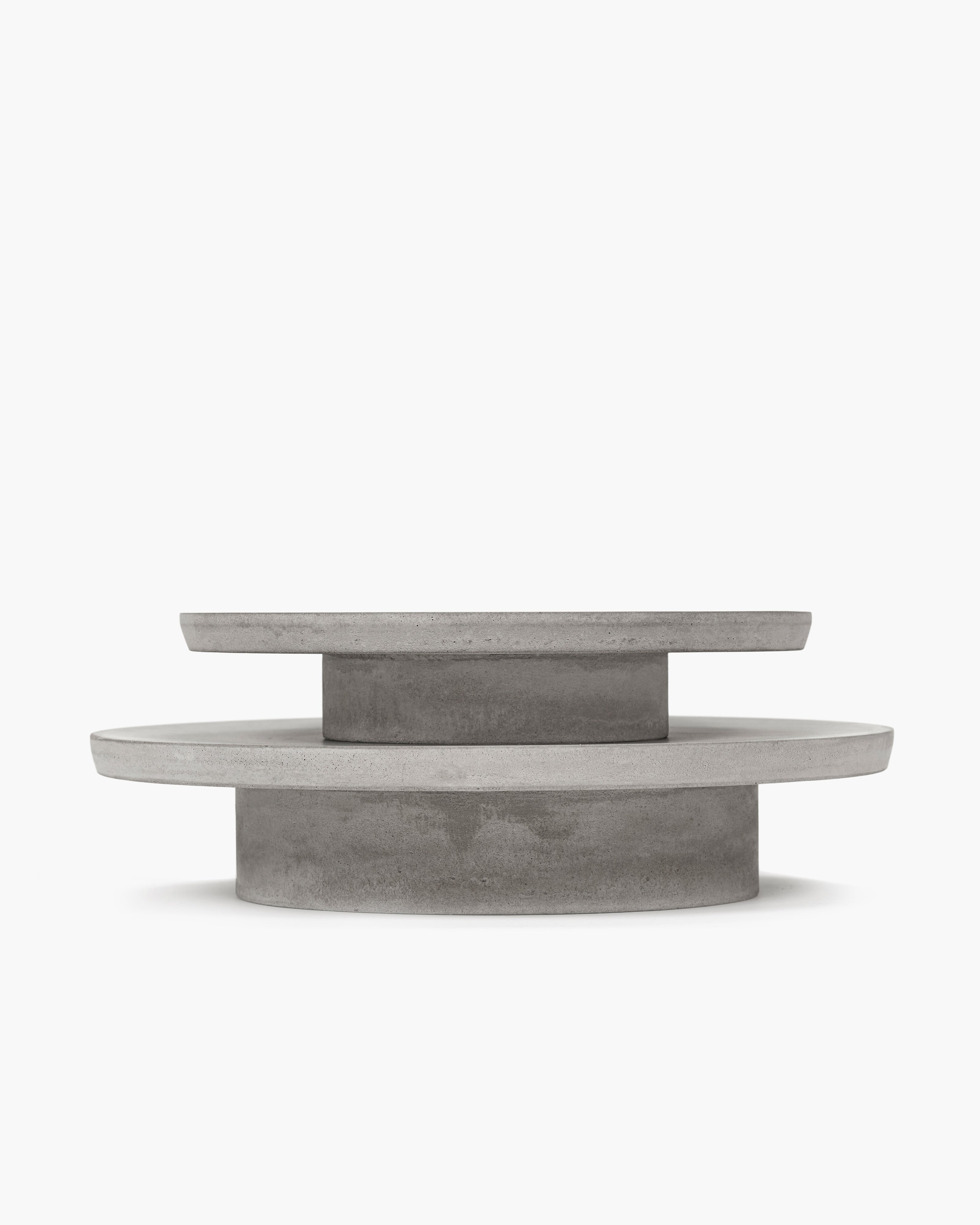 Cakestand S Simple plate grey – SERAX