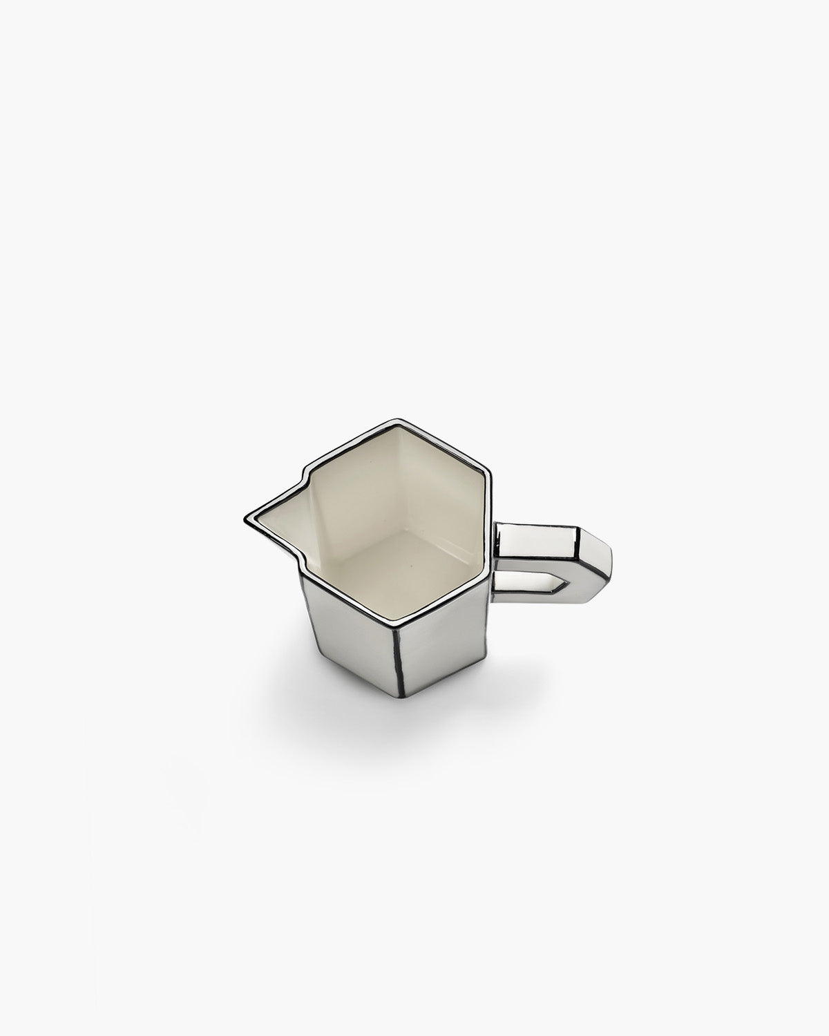 白黒2枚セットwerthy ASYMMETRY TANK(Cup in) Jug white - black Carte Blanche – SERAX