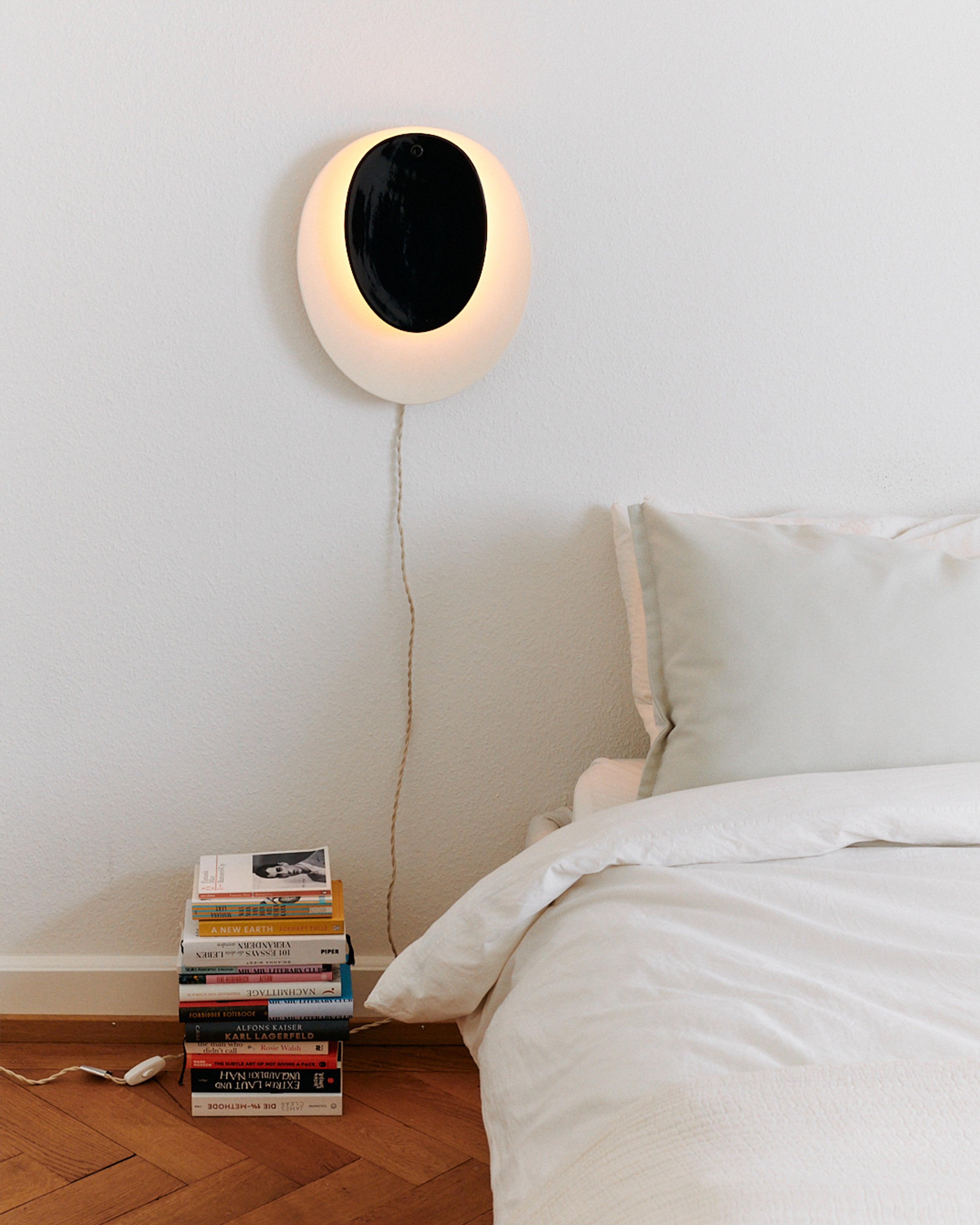 Wall lamp 02 white - black Nebula – SERAX