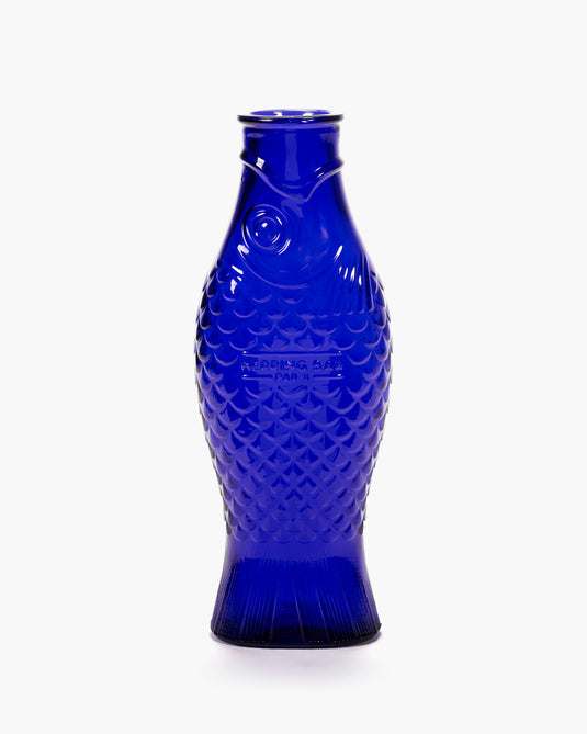Carafe poisson bleu