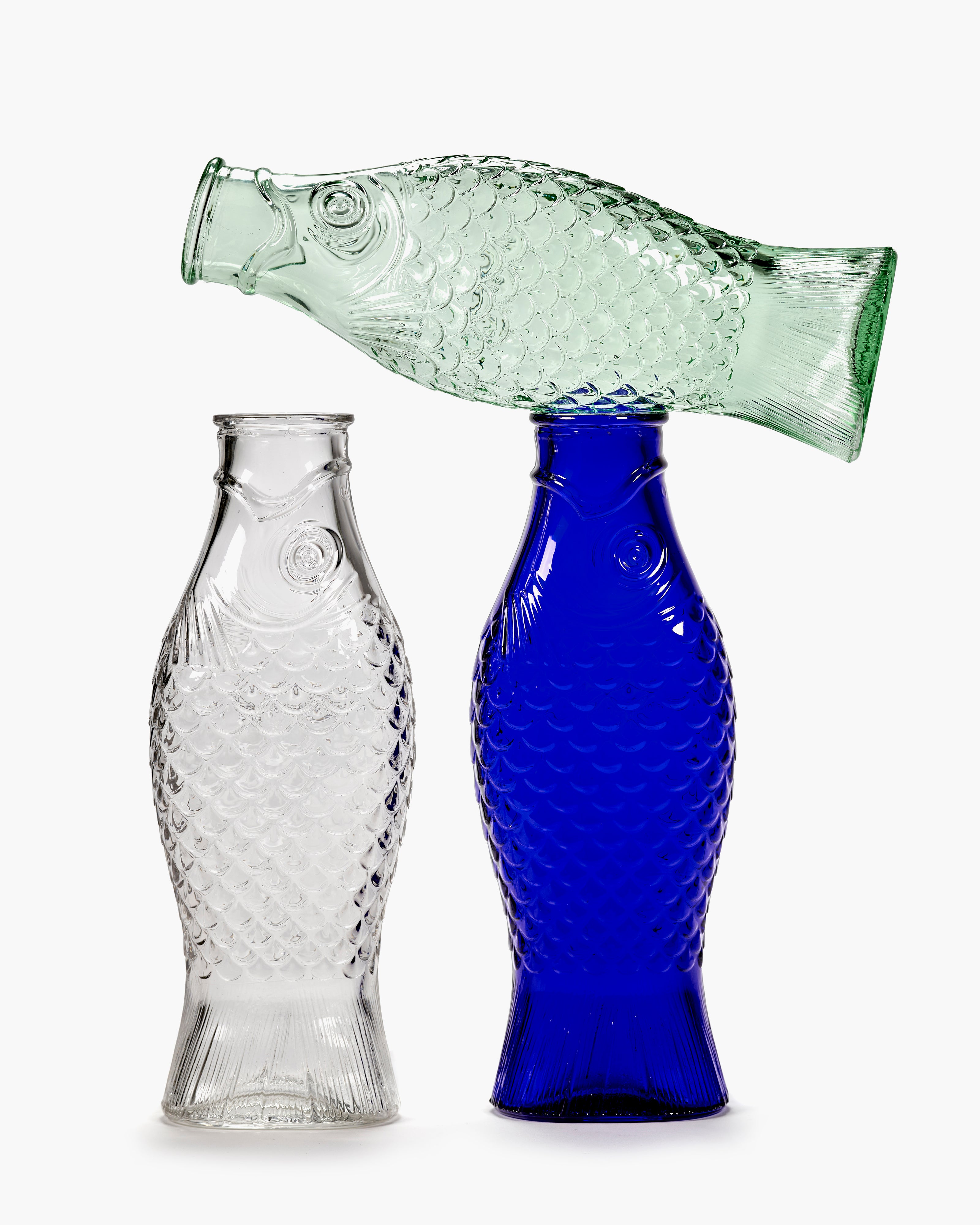 Carafe cobalt blue Fish & Fish – SERAX