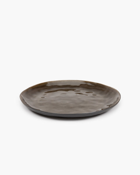 Serving plate gray Pure