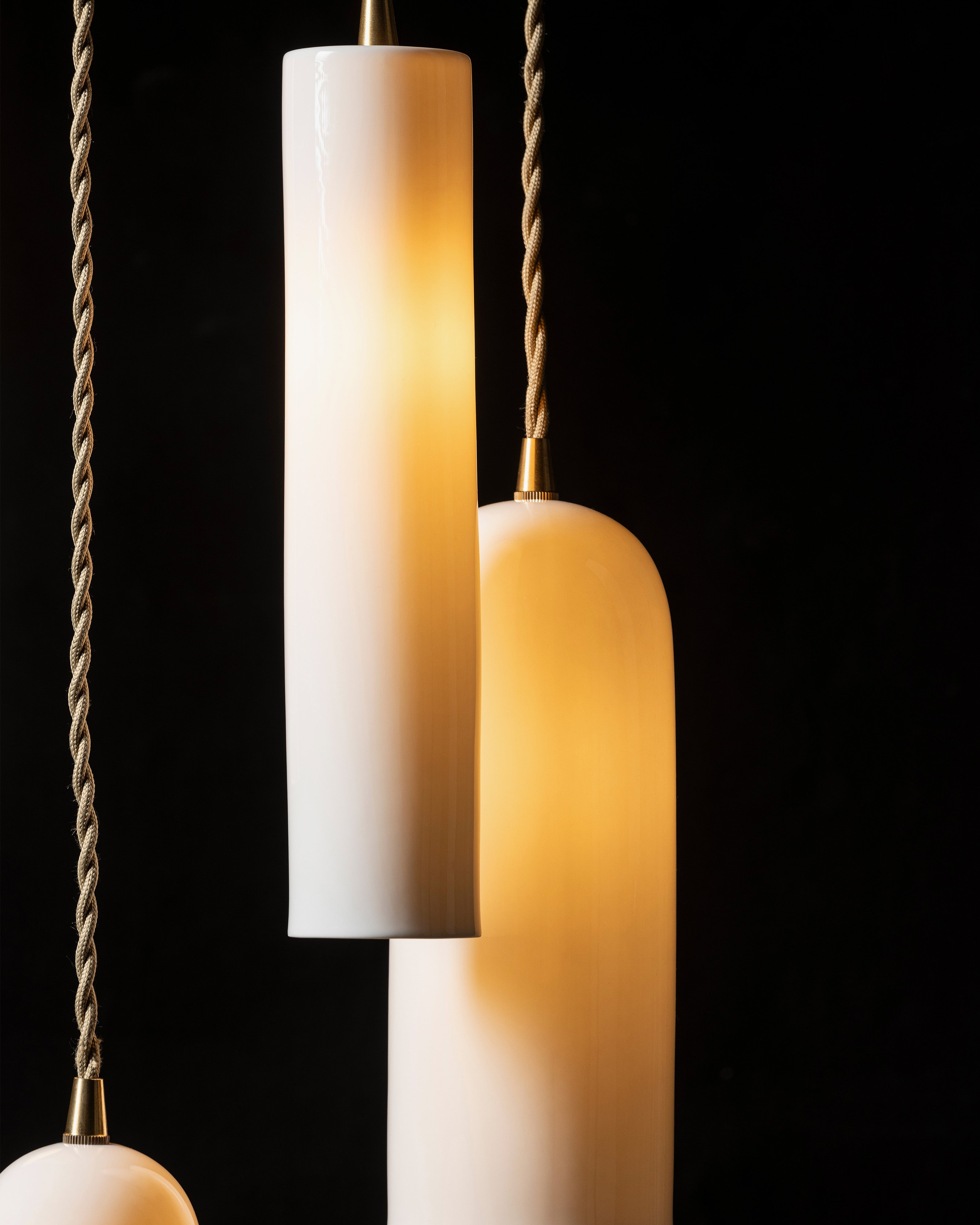 Pendant lamp white Olympia n°4 Terres de Rêves – SERAX
