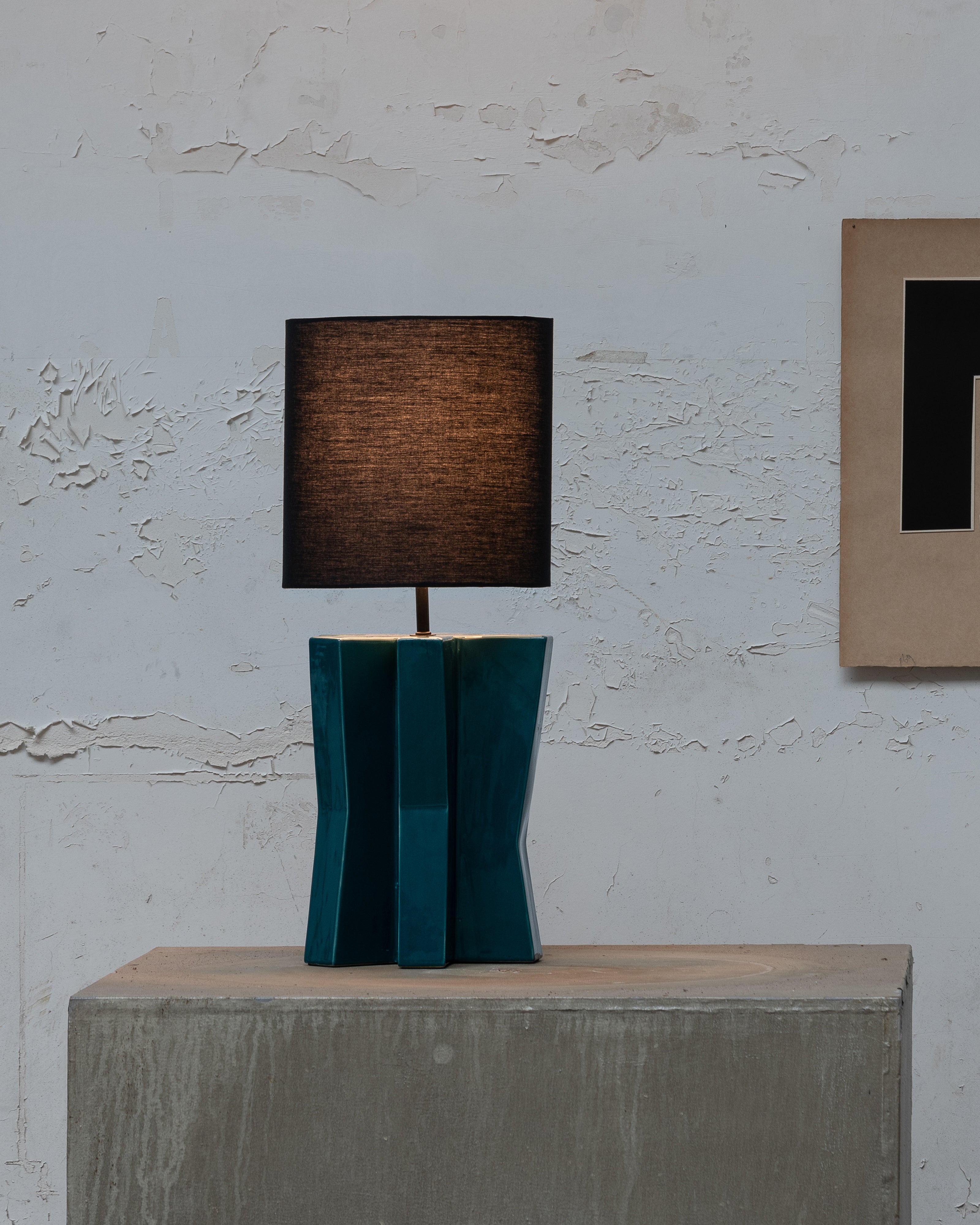 Table lamp °1 blue - black Yucca – SERAX