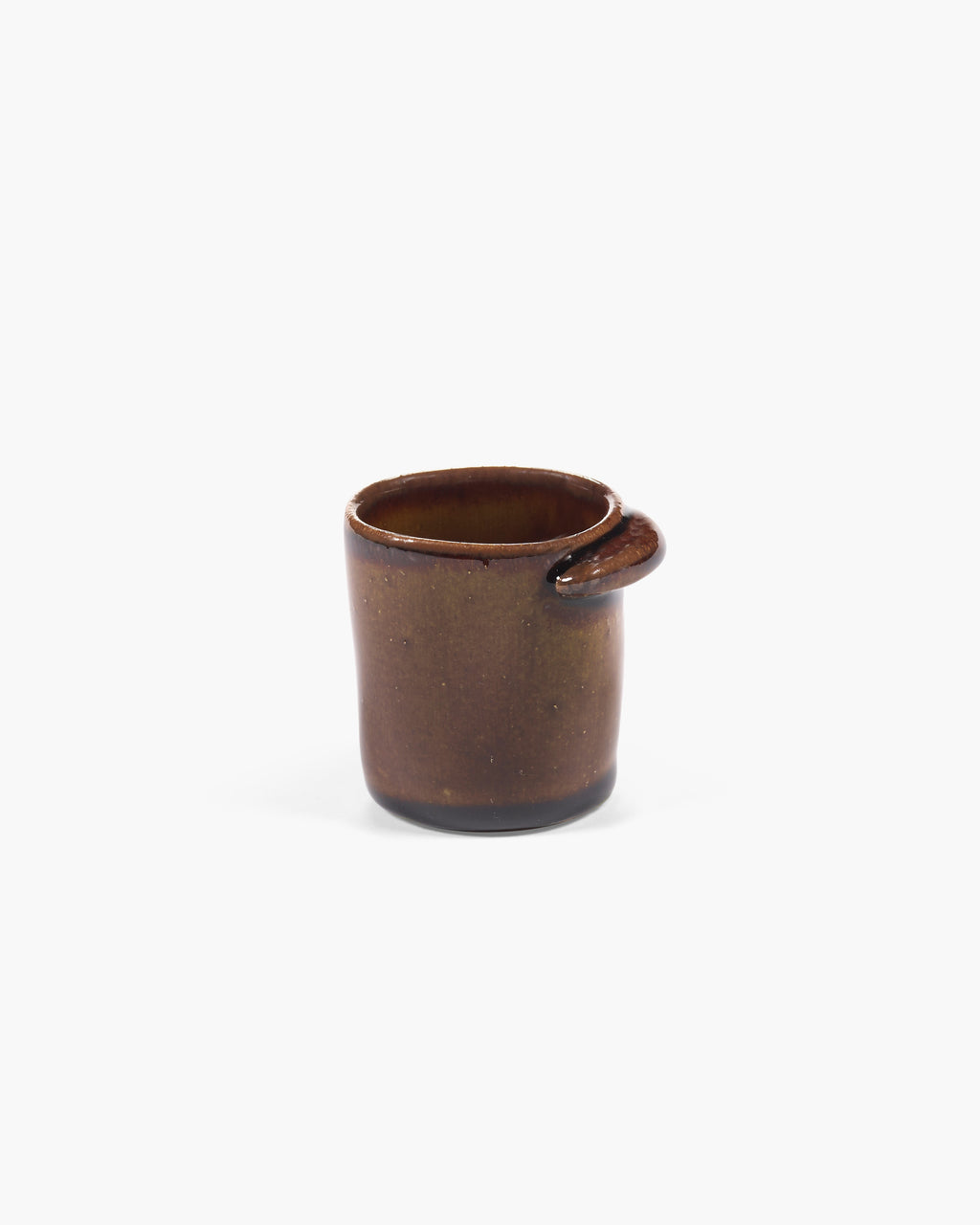 Espressotasse ohne henkel ocker Out of lines – SERAX