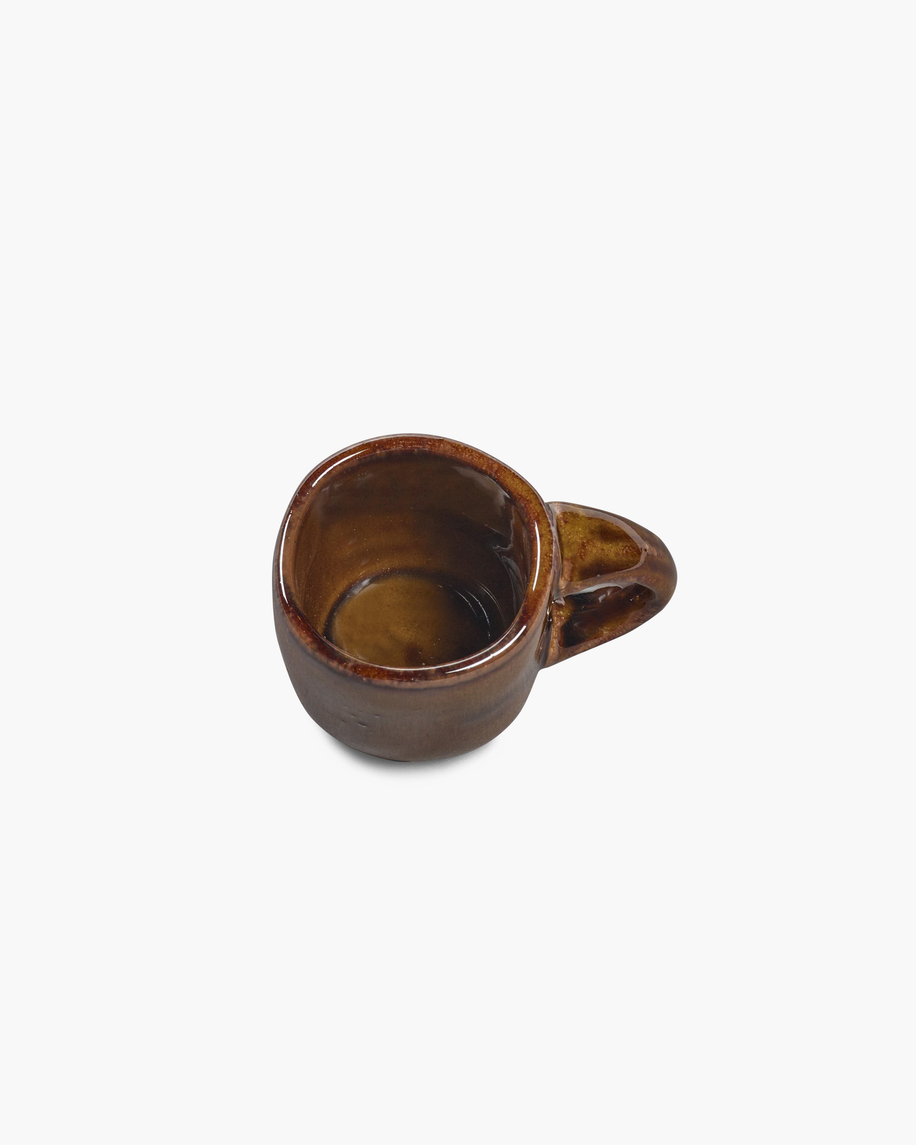 Espresso cup ocher Out of lines – SERAX
