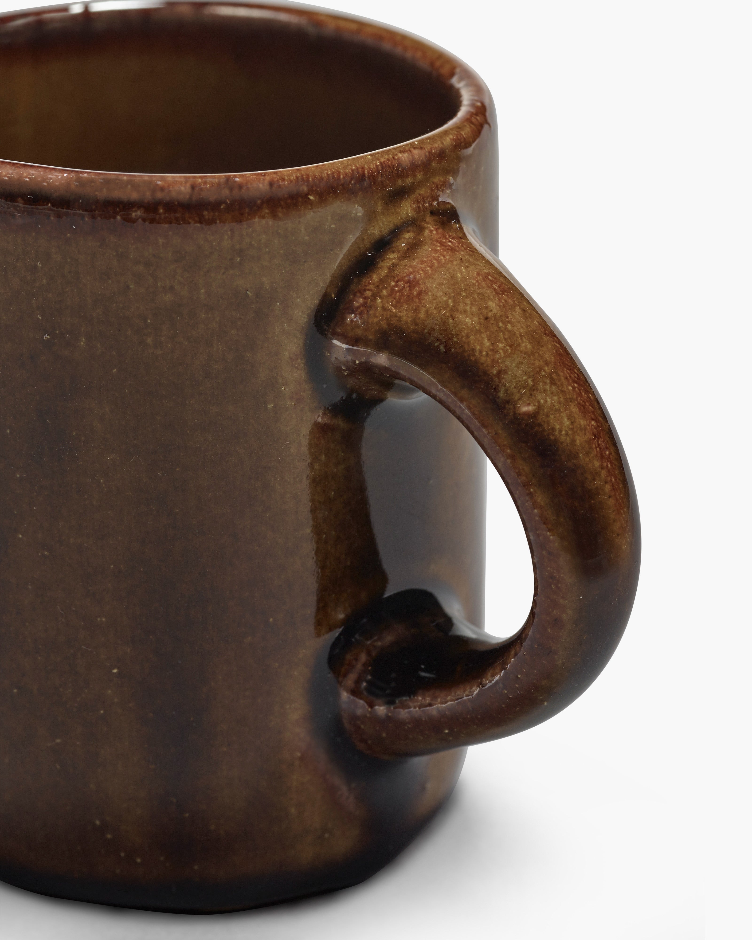 Coffee cup ocher Out of lines – SERAX