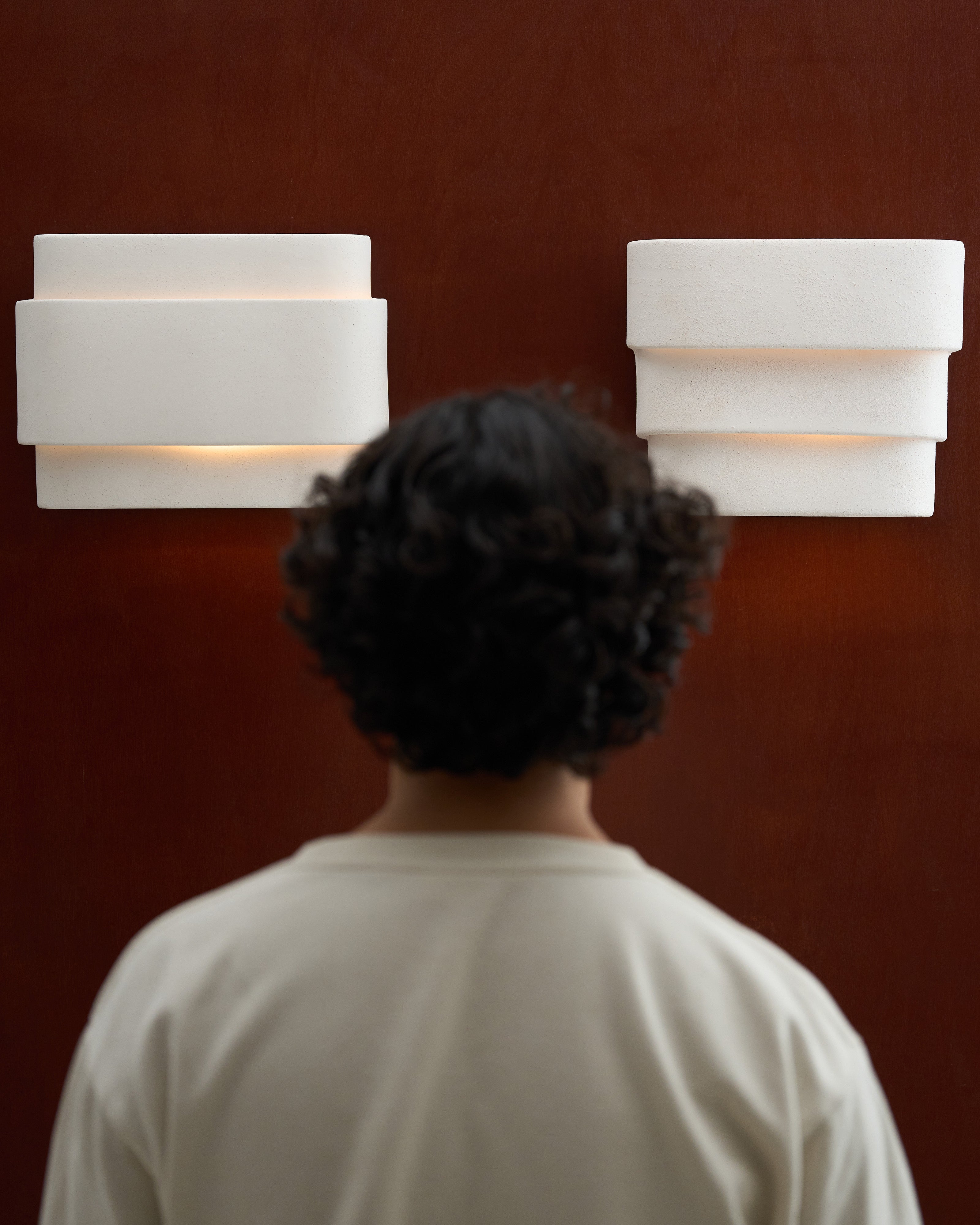 lampara pared jack beige terres de reves serax detalle | Mardecava