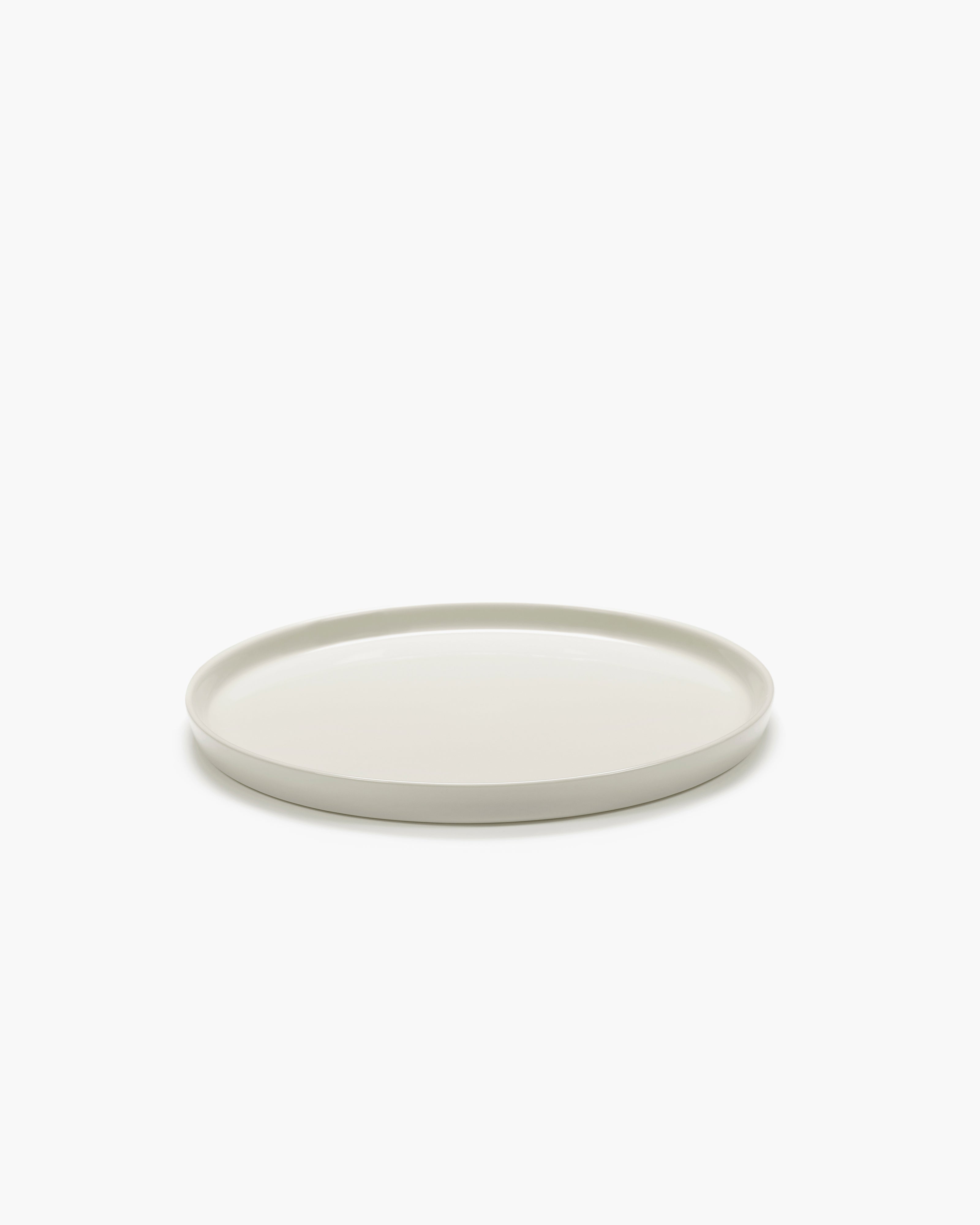 High dinner plate ivory Cena – SERAX