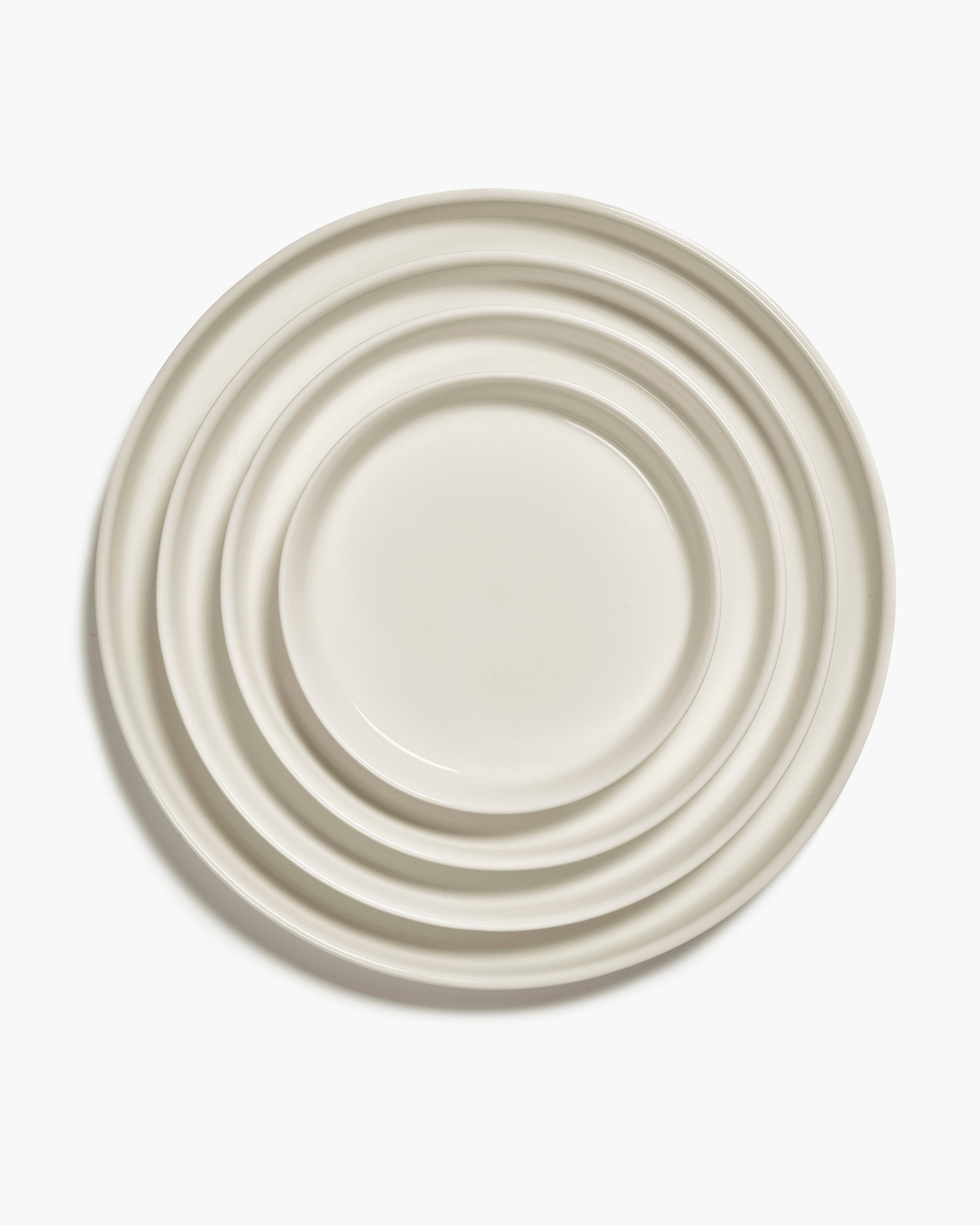 High dinner plate ivory Cena – SERAX