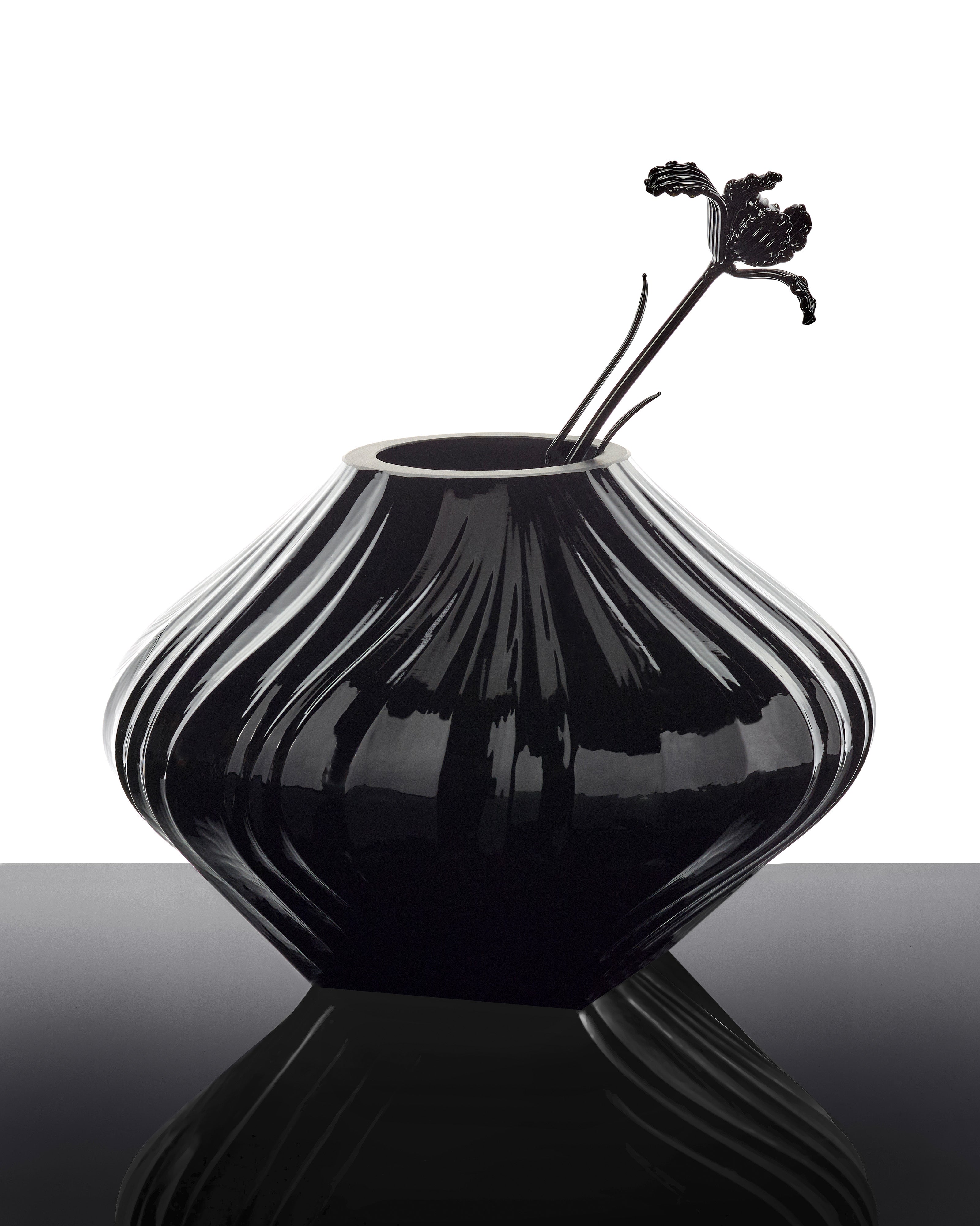 Flower Tulip black Josephine – SERAX