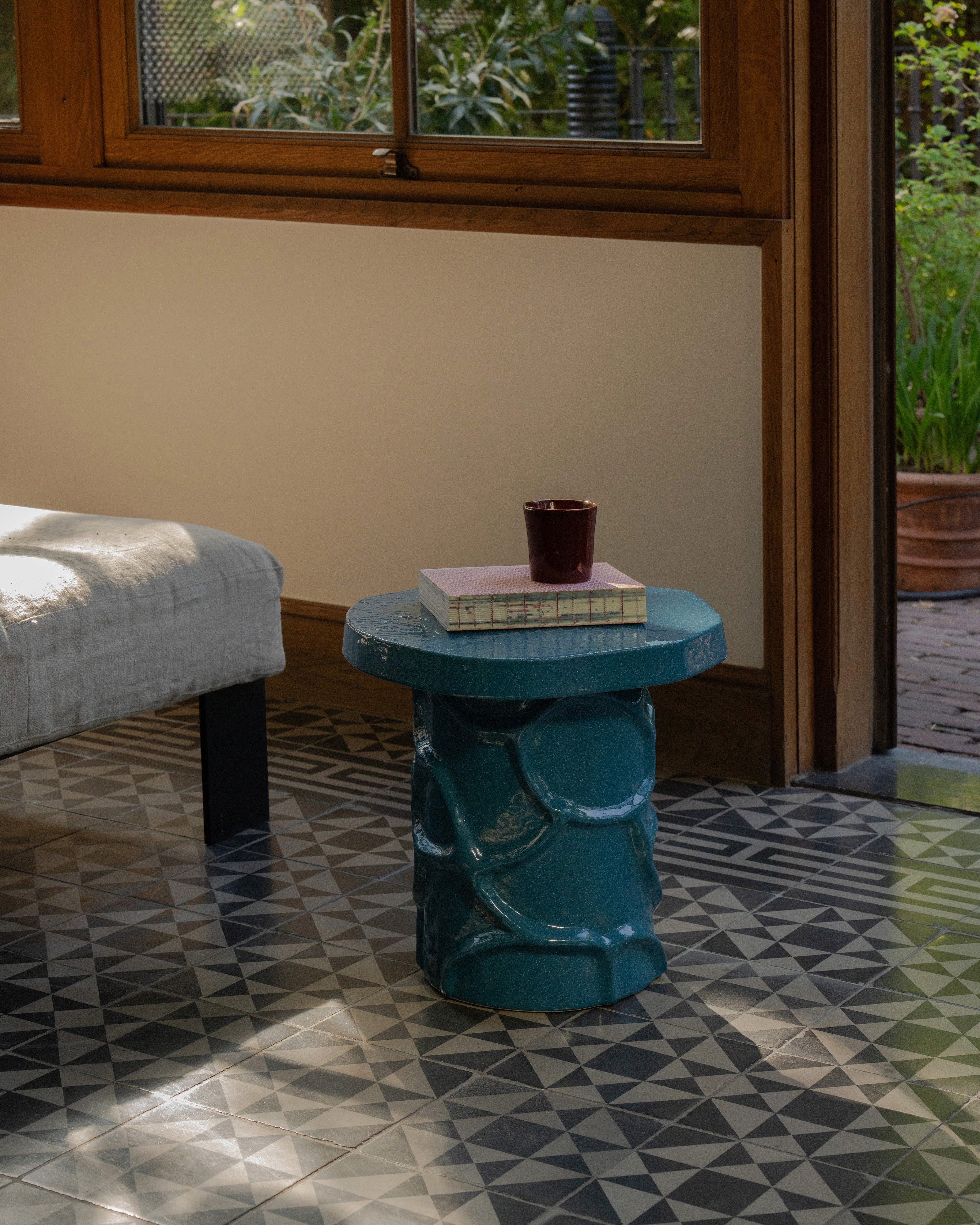 Side table 07 blue Mena – SERAX