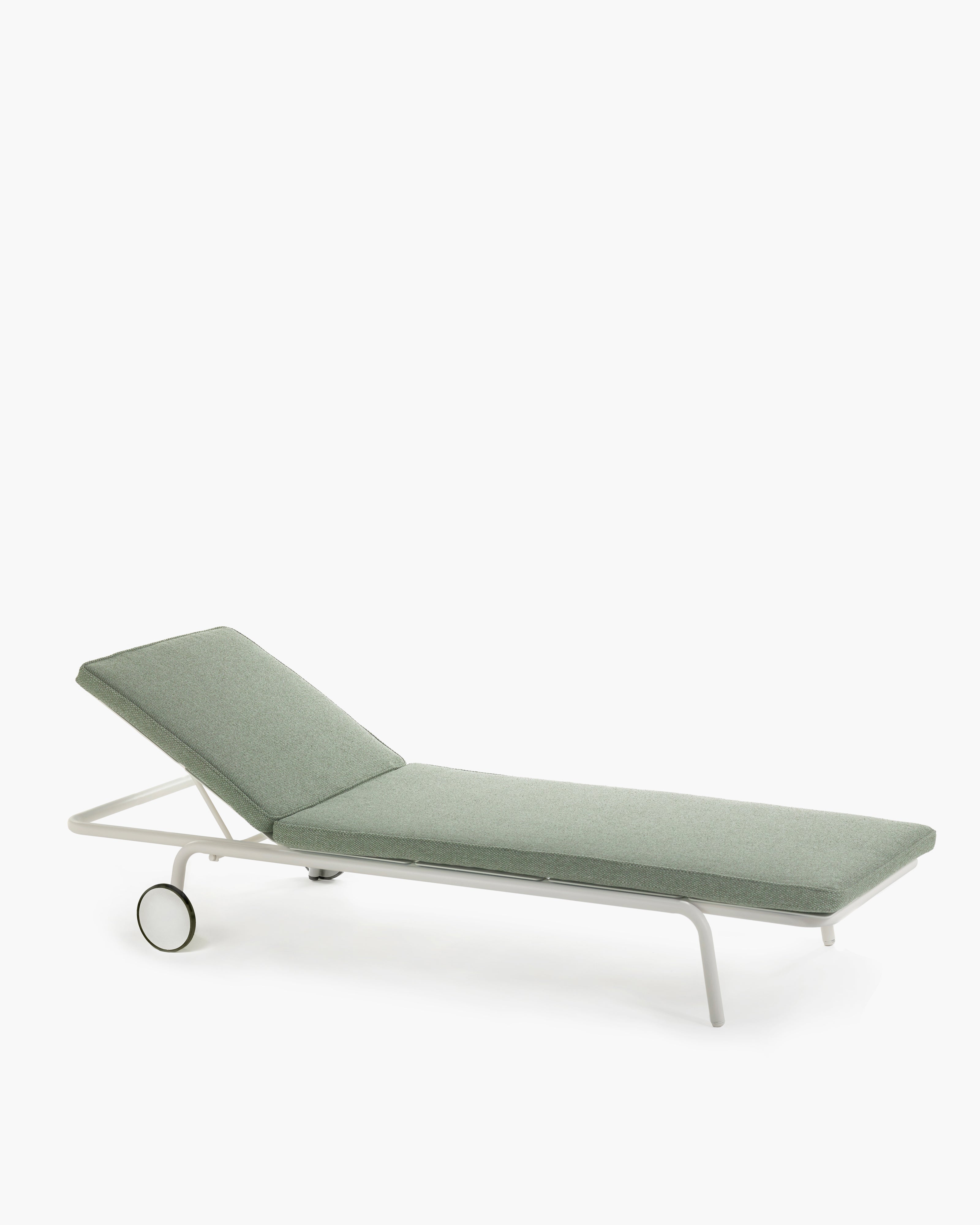 Sun lounger aluminium sand August – SERAX