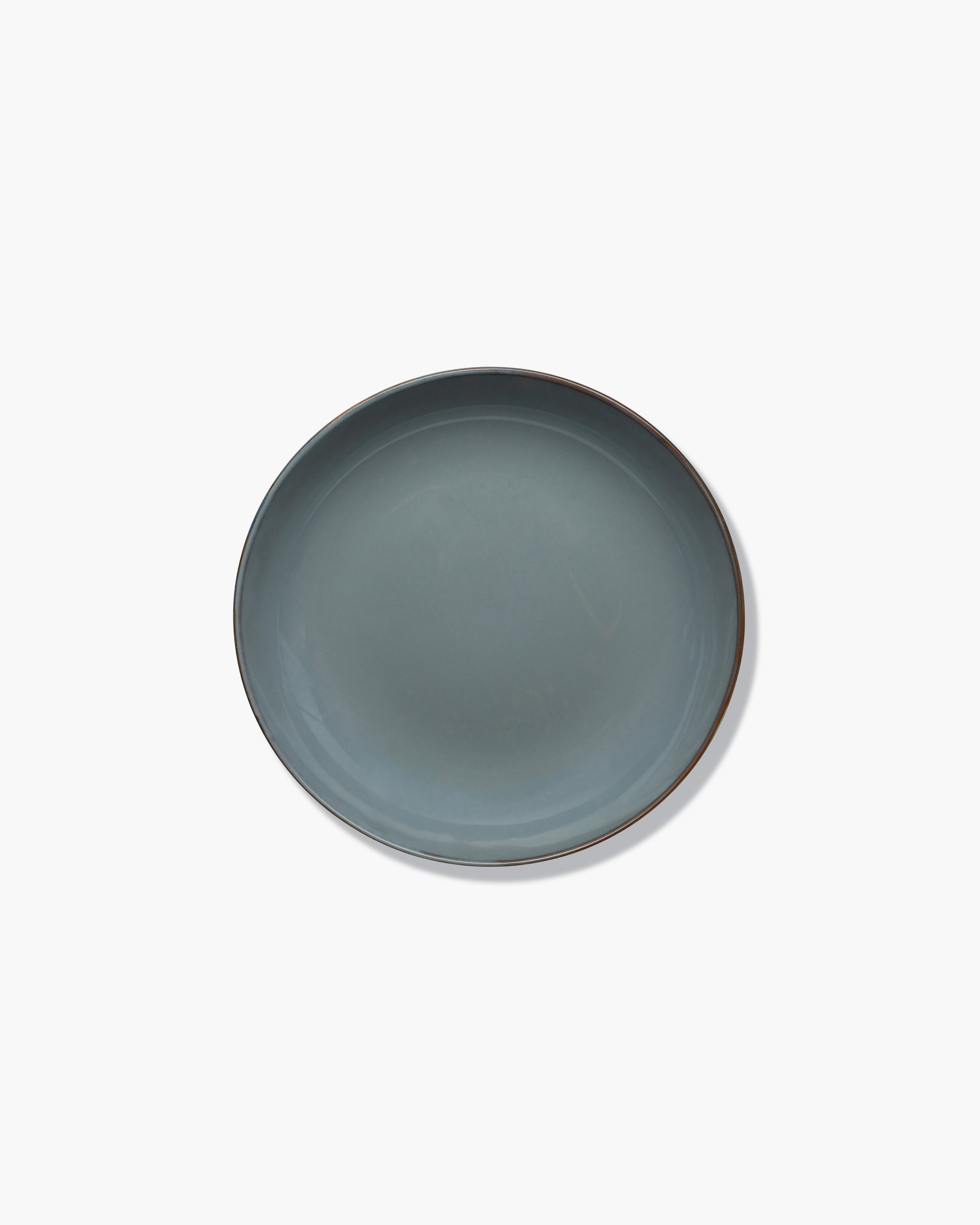 Deep plate L smoky blue/dark blue Terres de rêves – SERAX