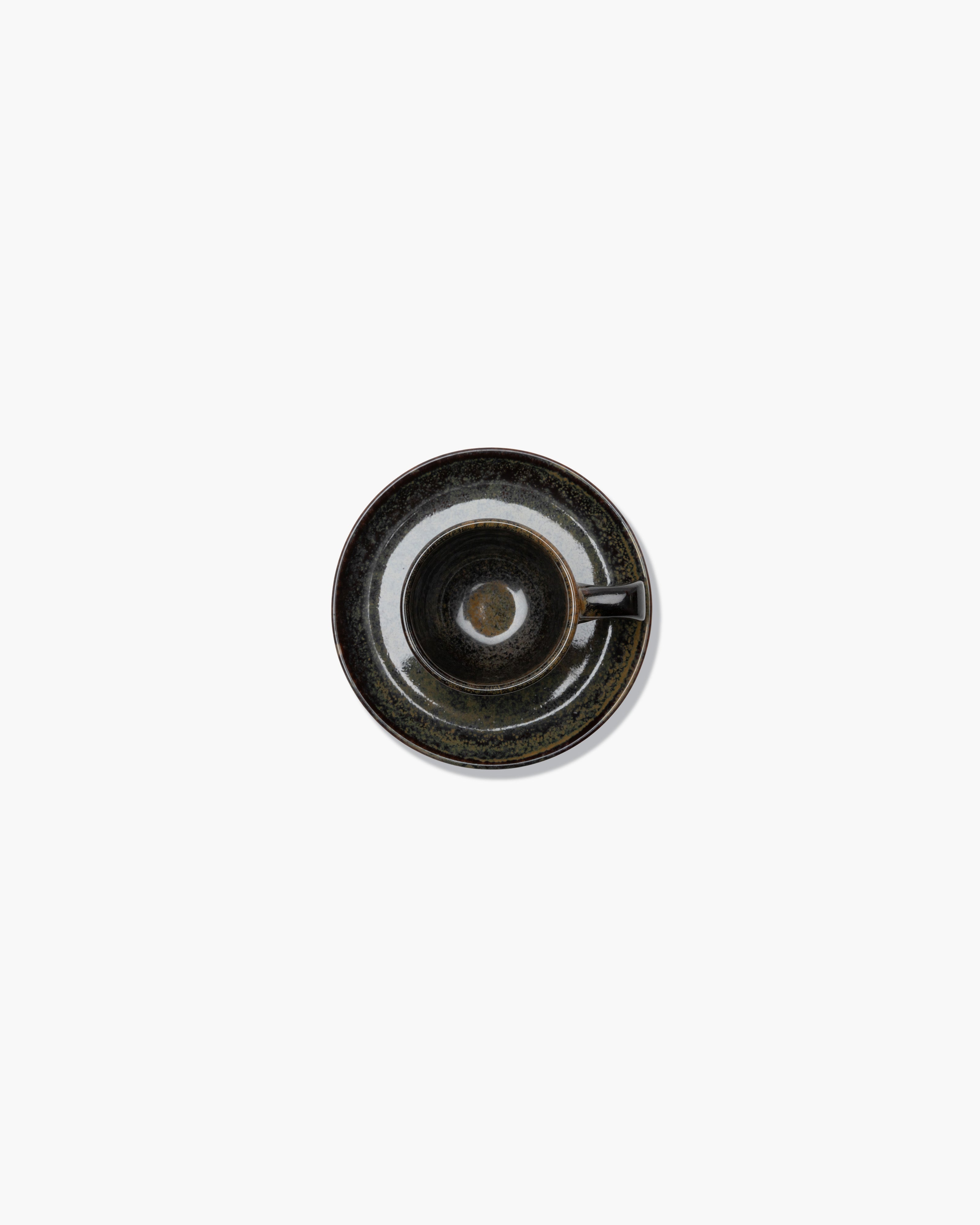 Espresso cup with saucer indi gray Surface – SERAX